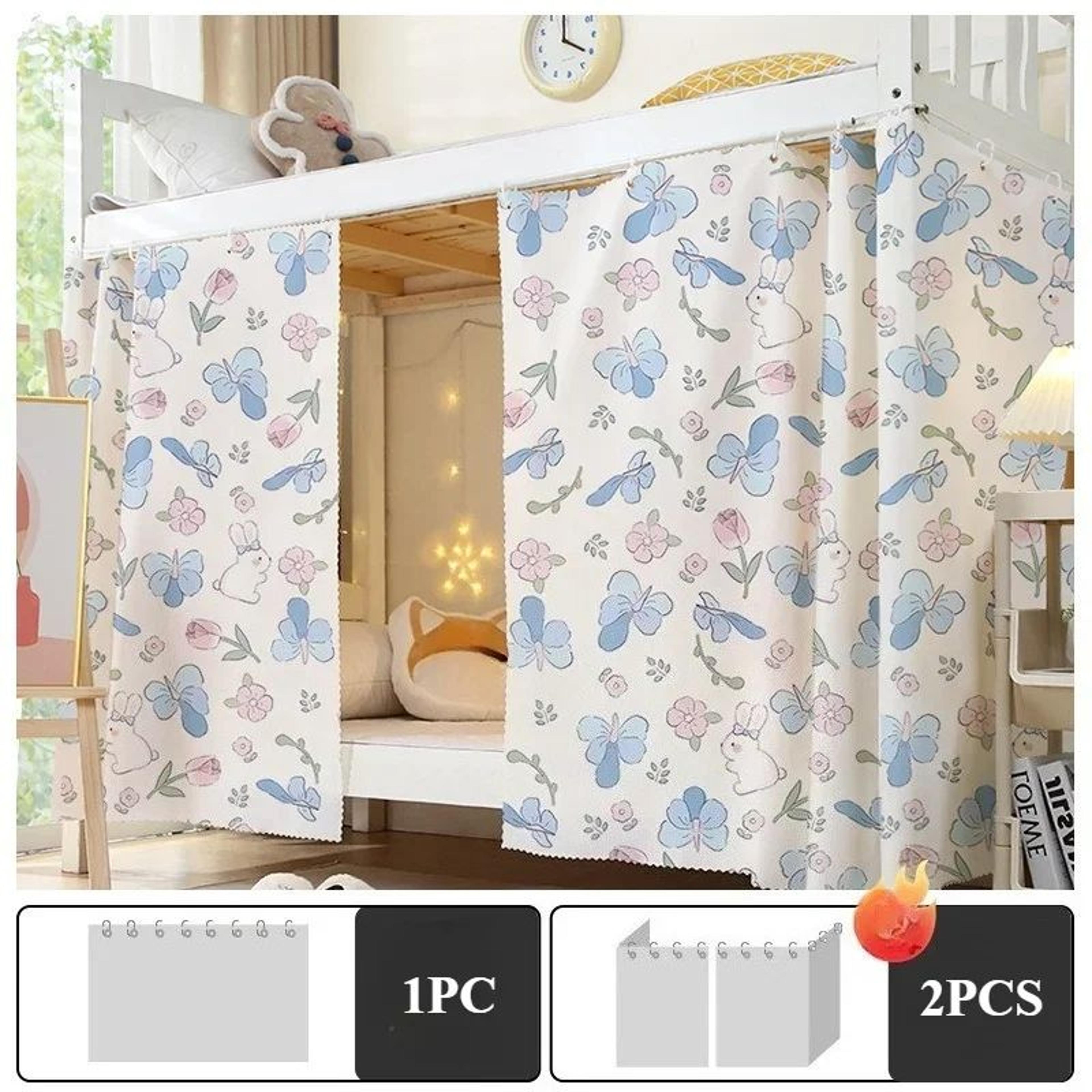 Bunk Bed Privacy Curtain Breathable Mosquito Net 7