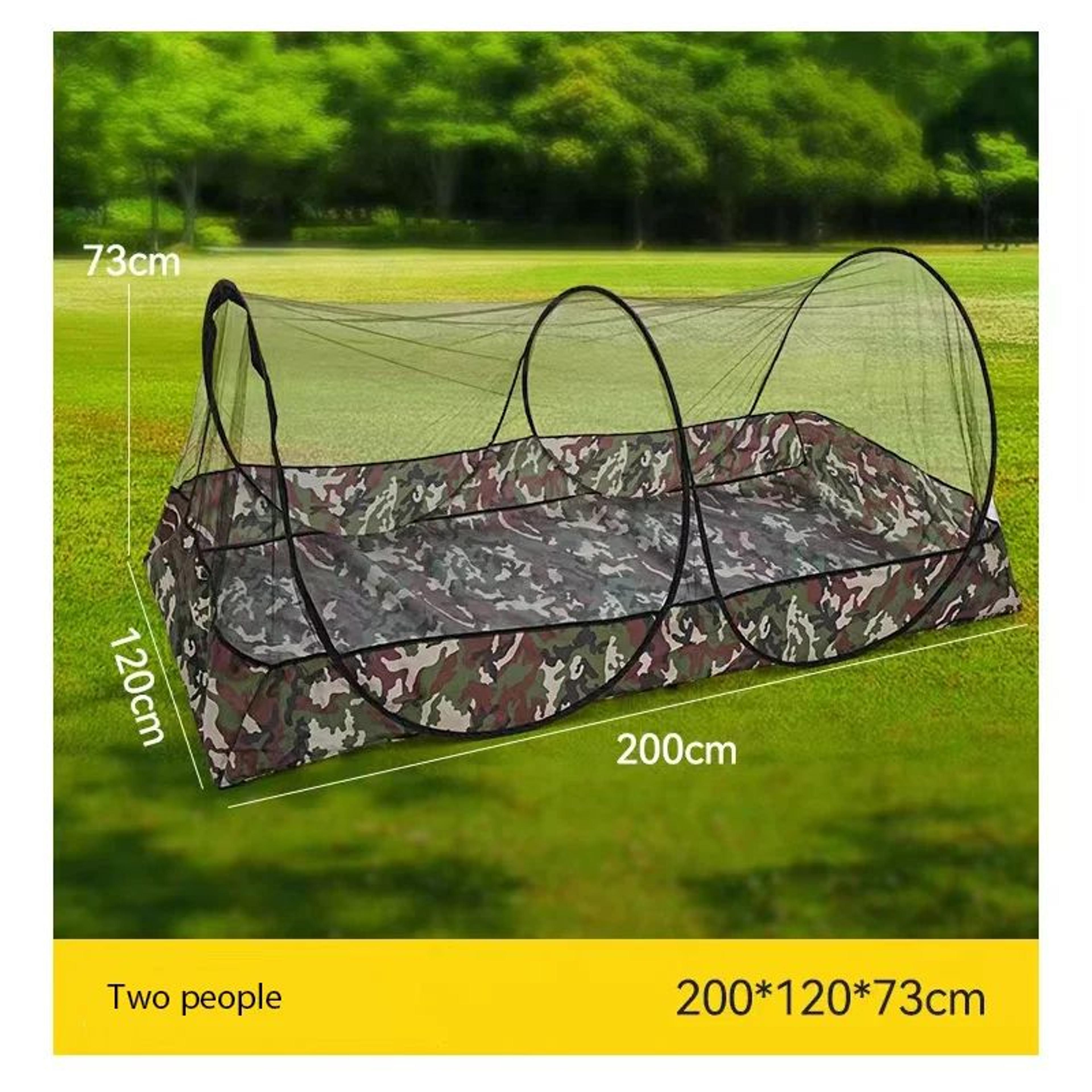 Foldable Portable Mosquito Net Tent With Bottom Zipper 10