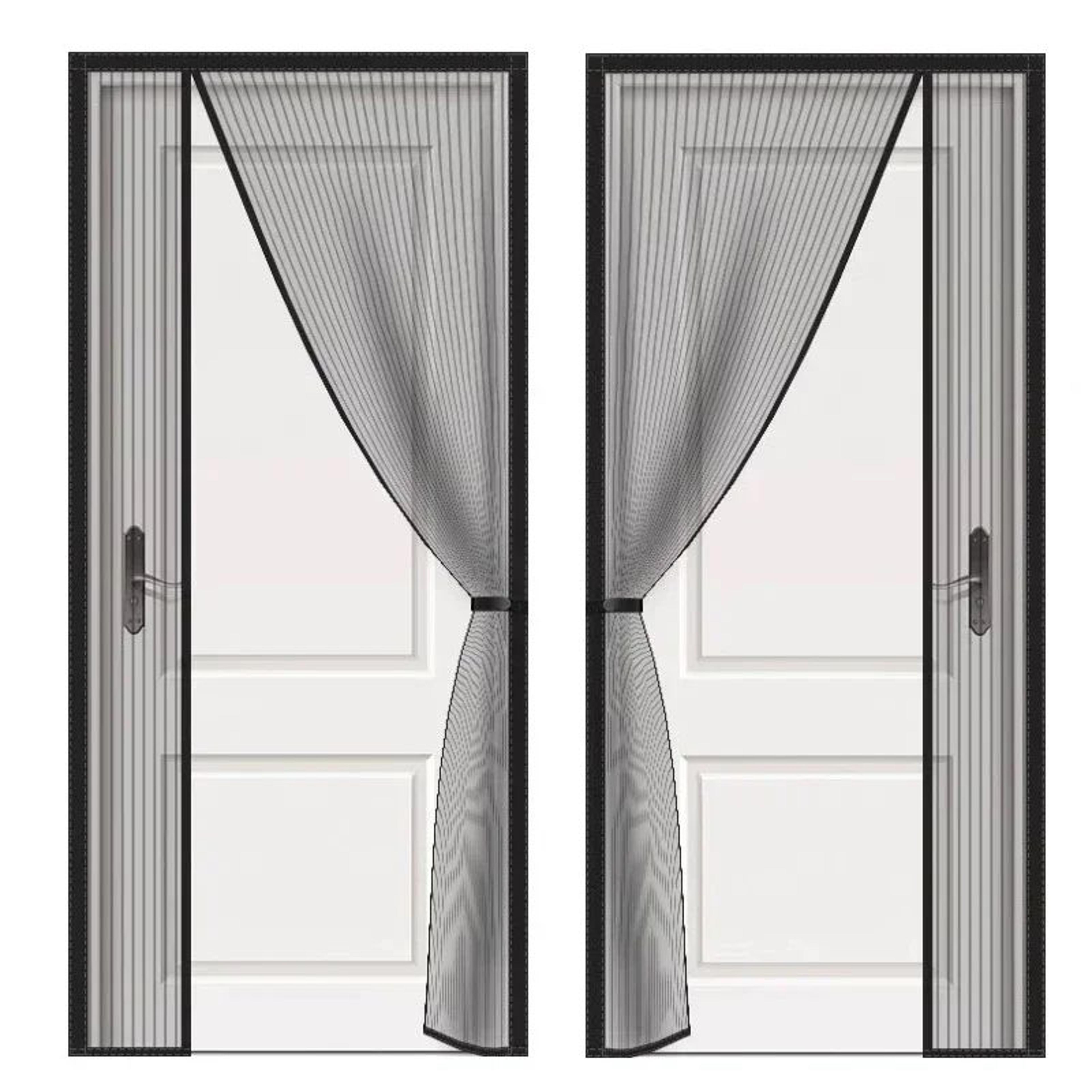 Custom Magnetic Mosquito Screen Door Invisible Mesh Curtain 2