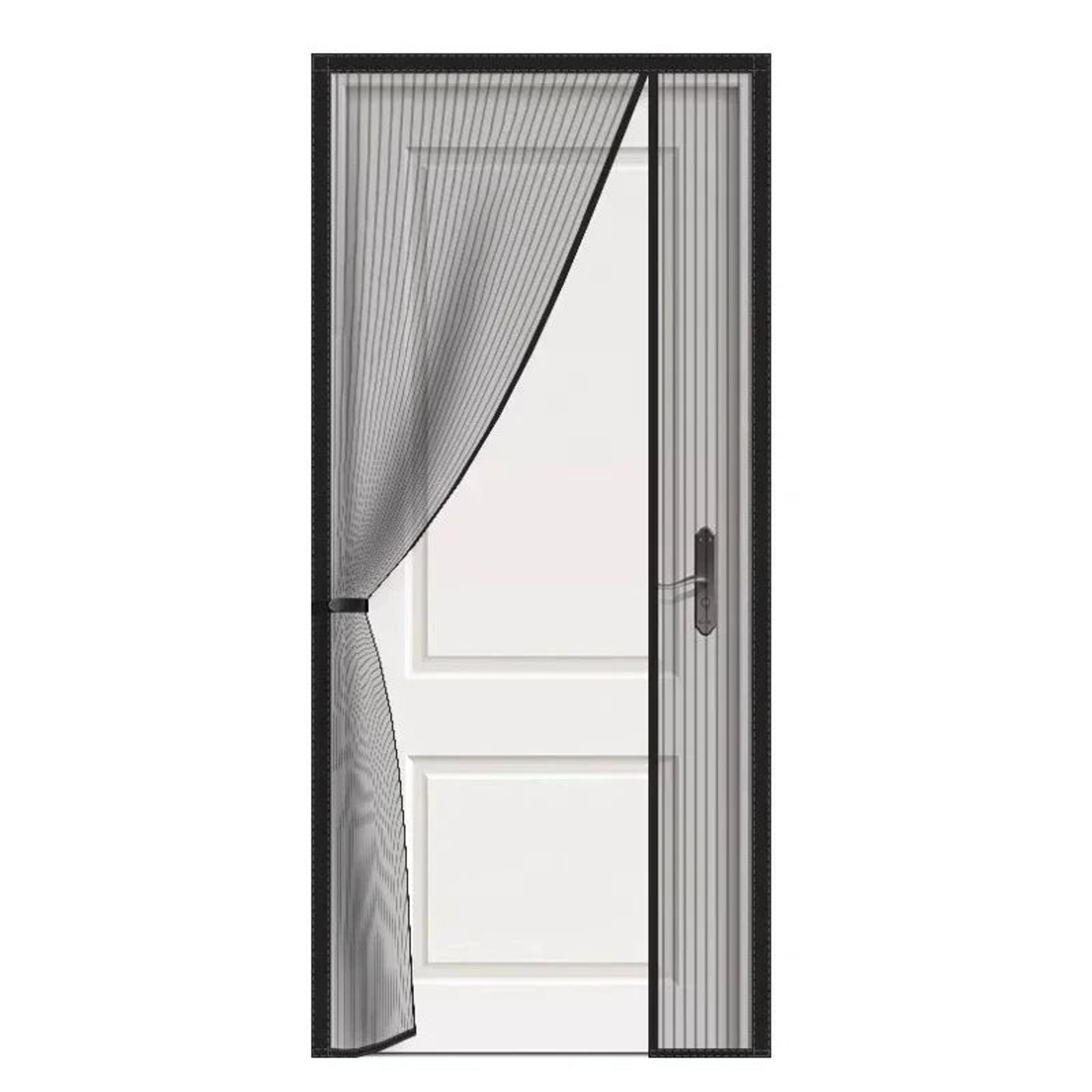 Custom Magnetic Mosquito Screen Door Invisible Mesh Curtain 7