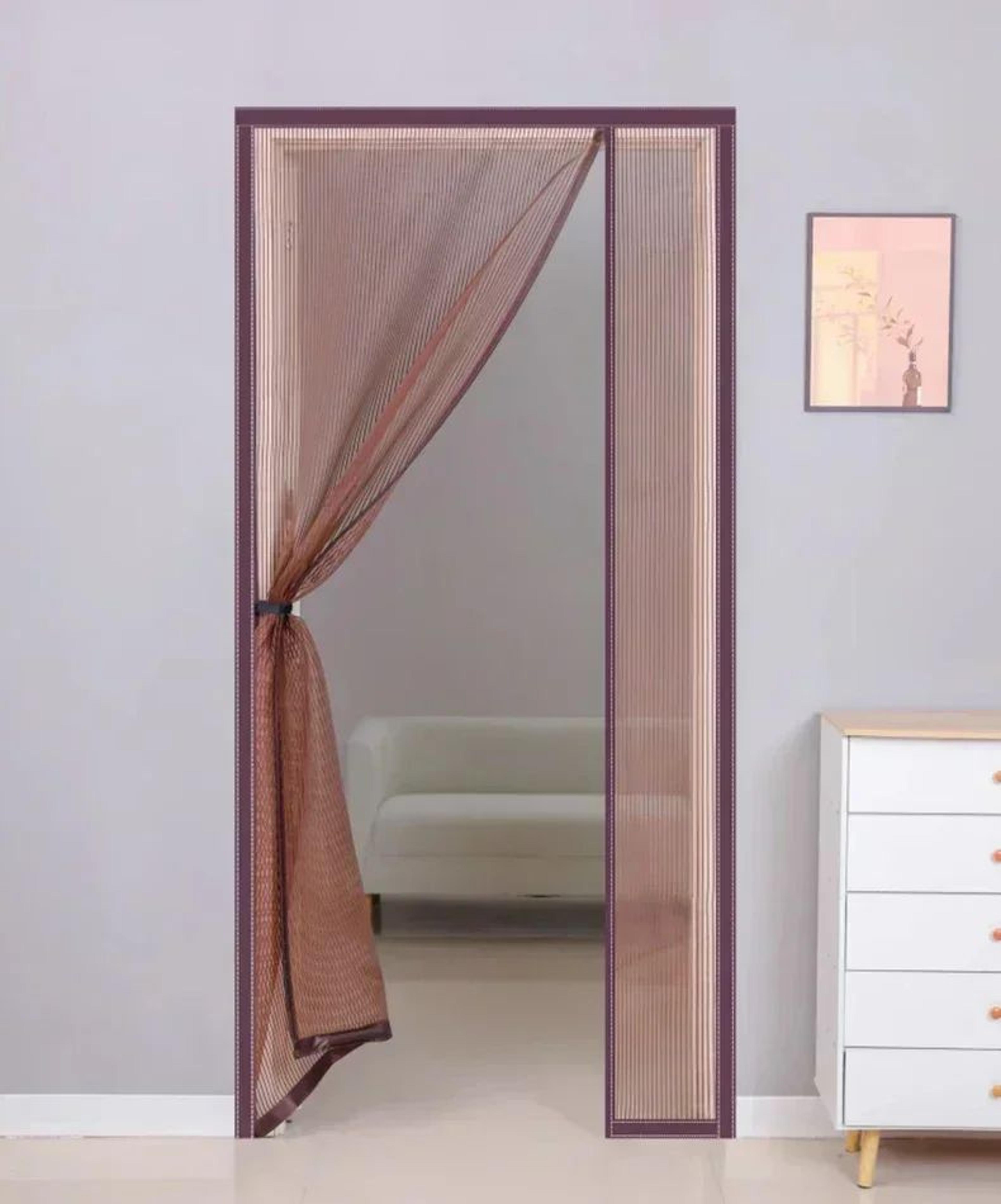 Custom Magnetic Mosquito Screen Door Invisible Mesh Curtain 9