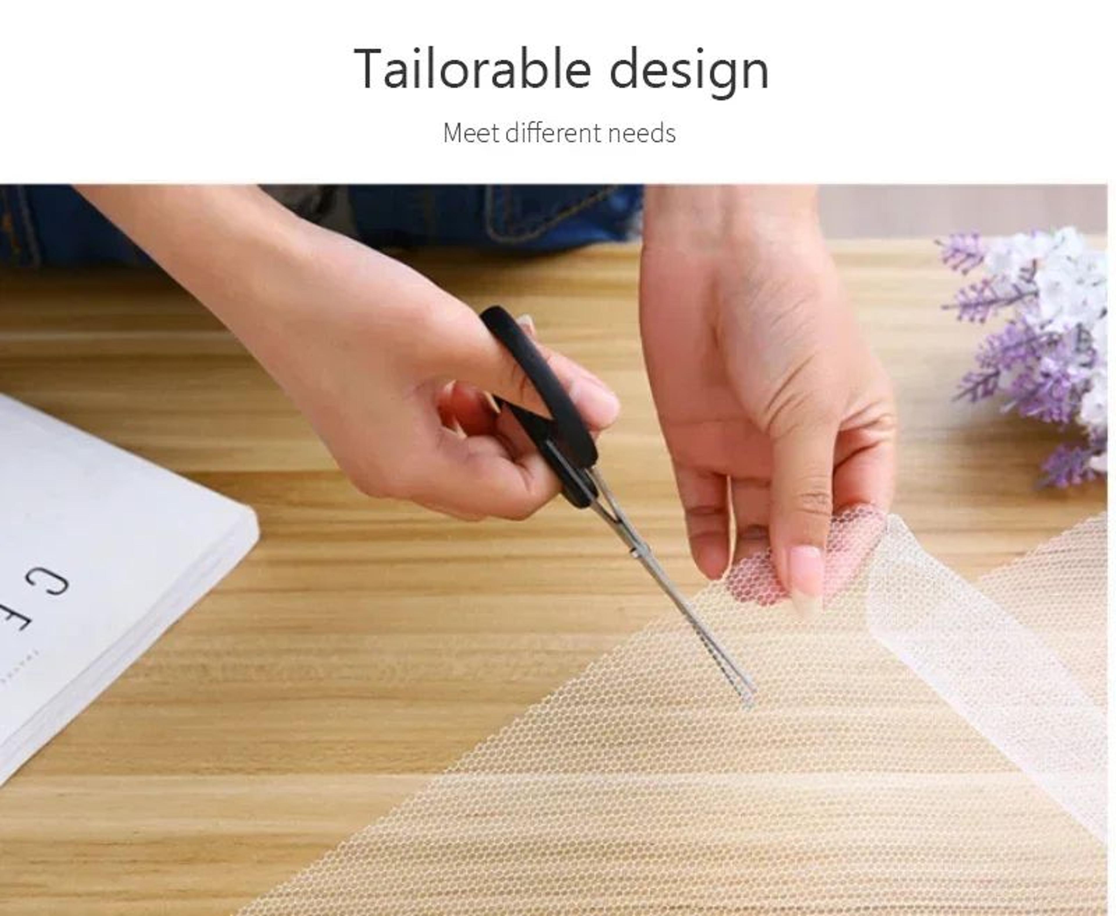 Adhesive Mosquito Mesh Door Screen Curtain 2