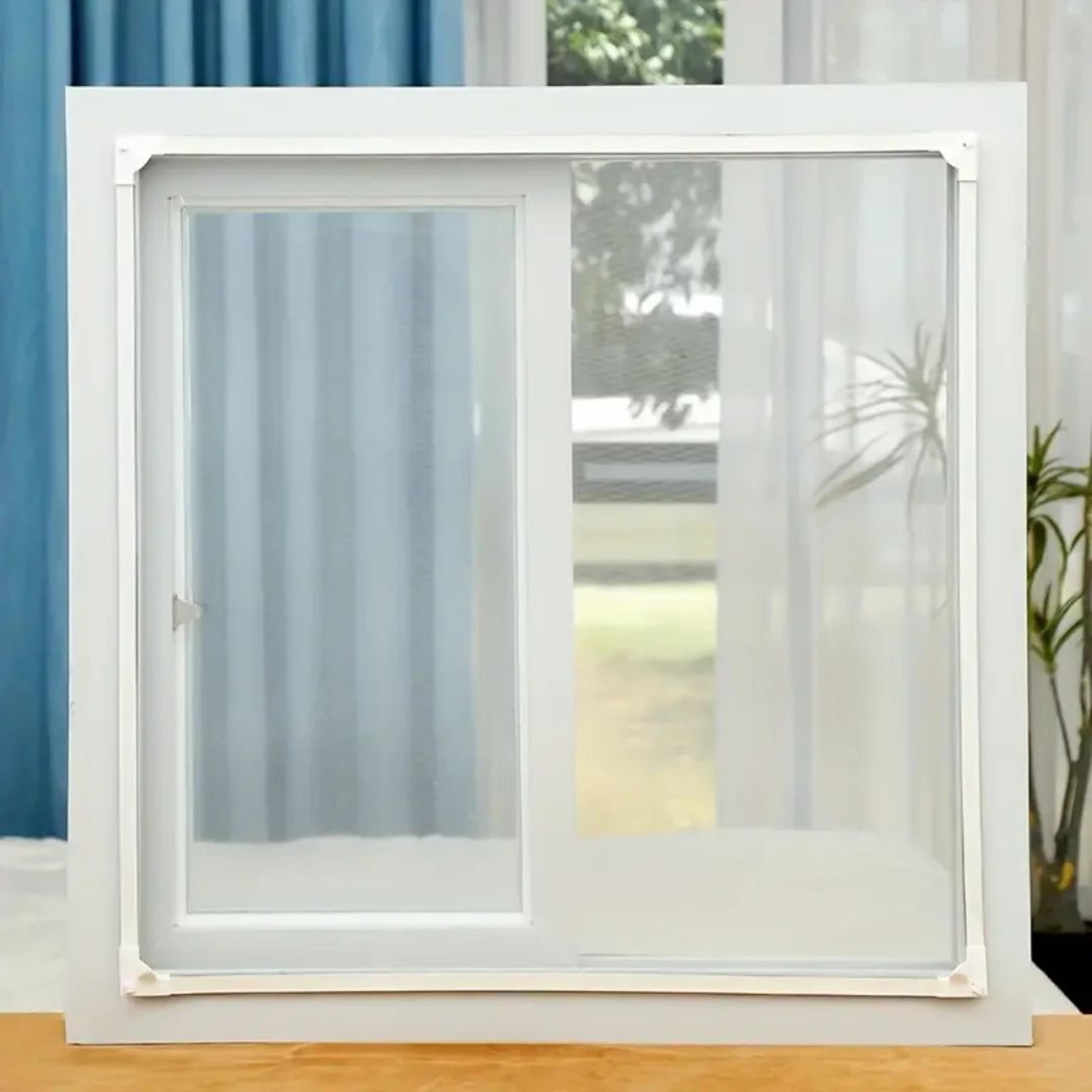 Magnetic Window Screen Self Adhesive Mosquito Net 2