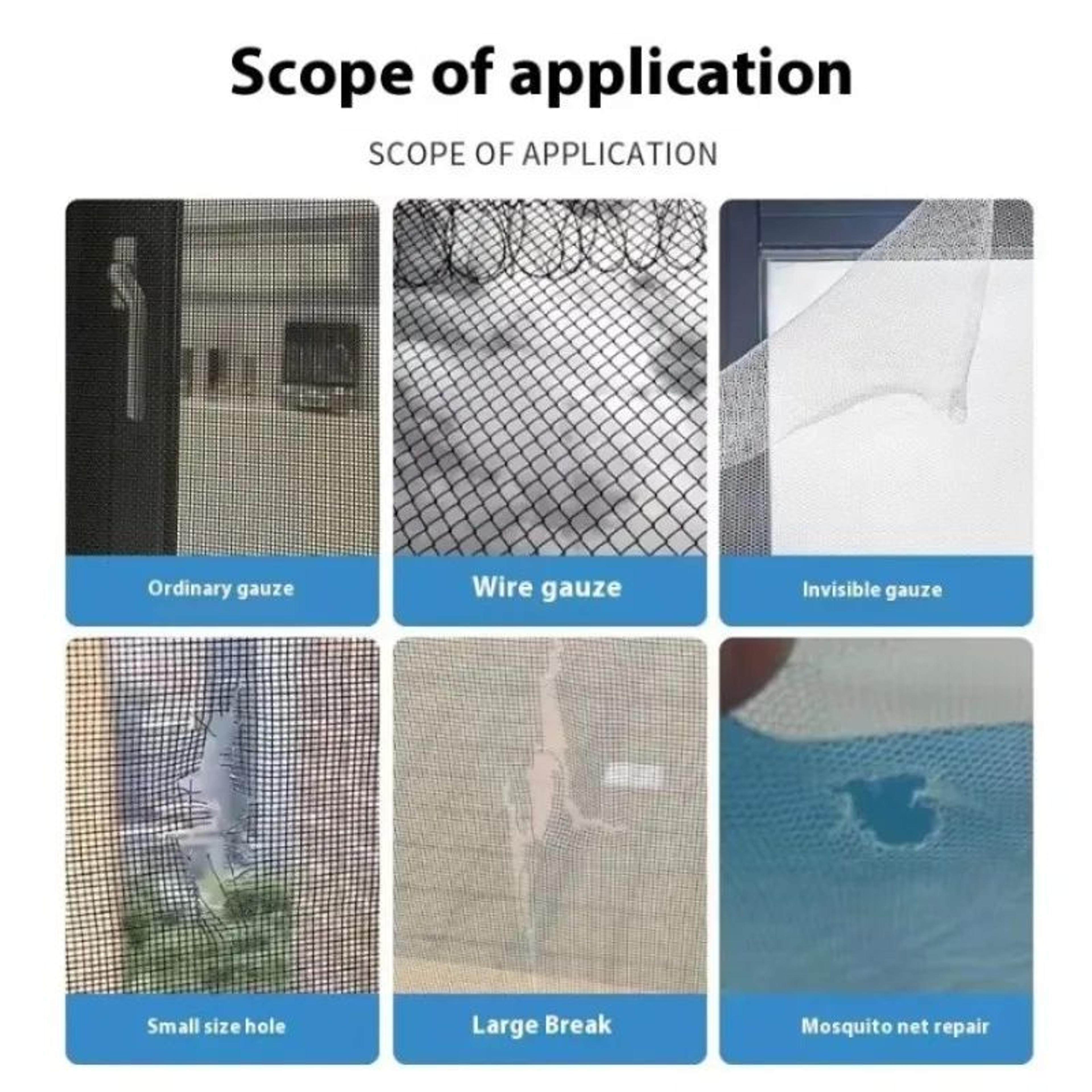 Quick Fix Mesh Screen Repair Tape 4