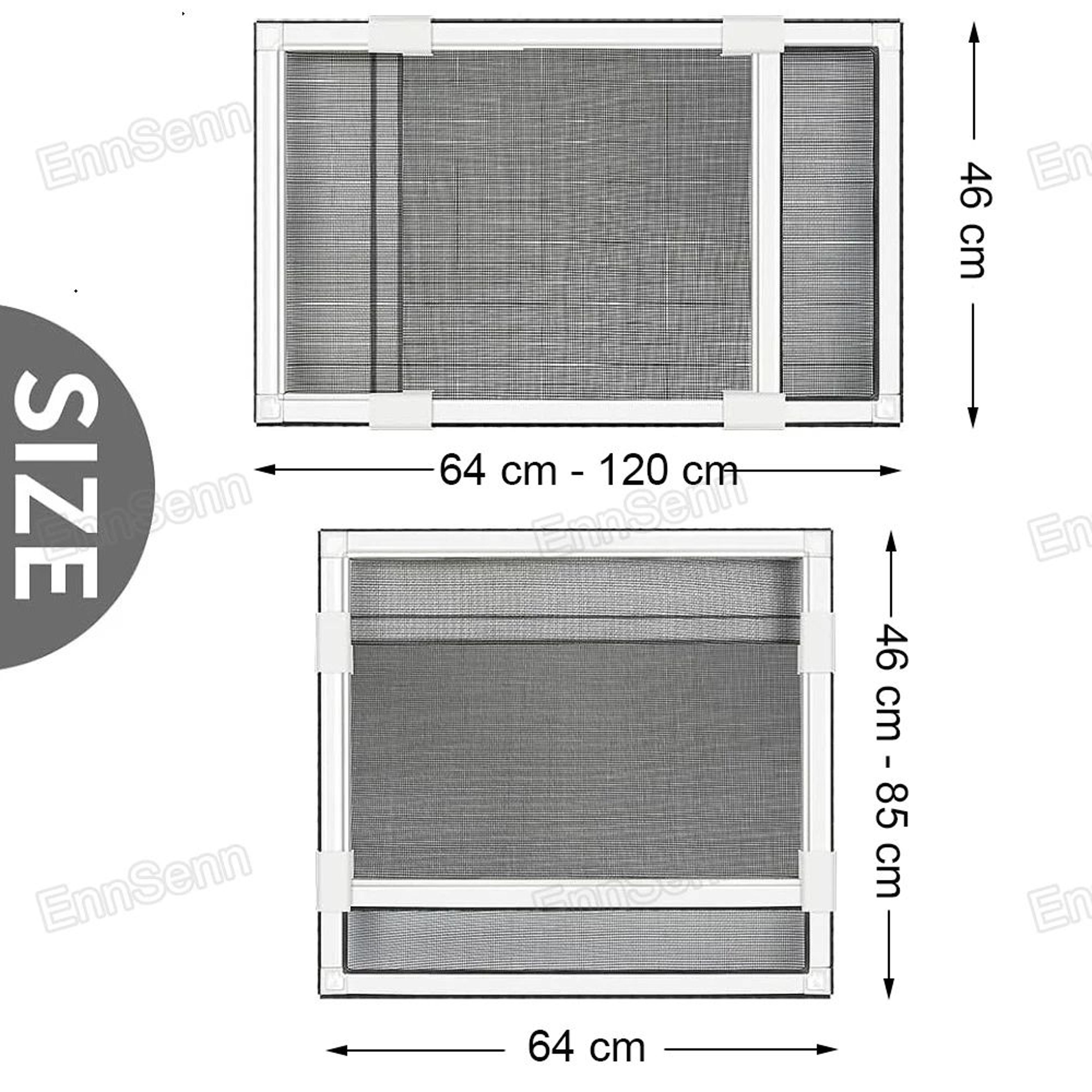Expandable Adjustable Window Screen Mosquito Mesh 9