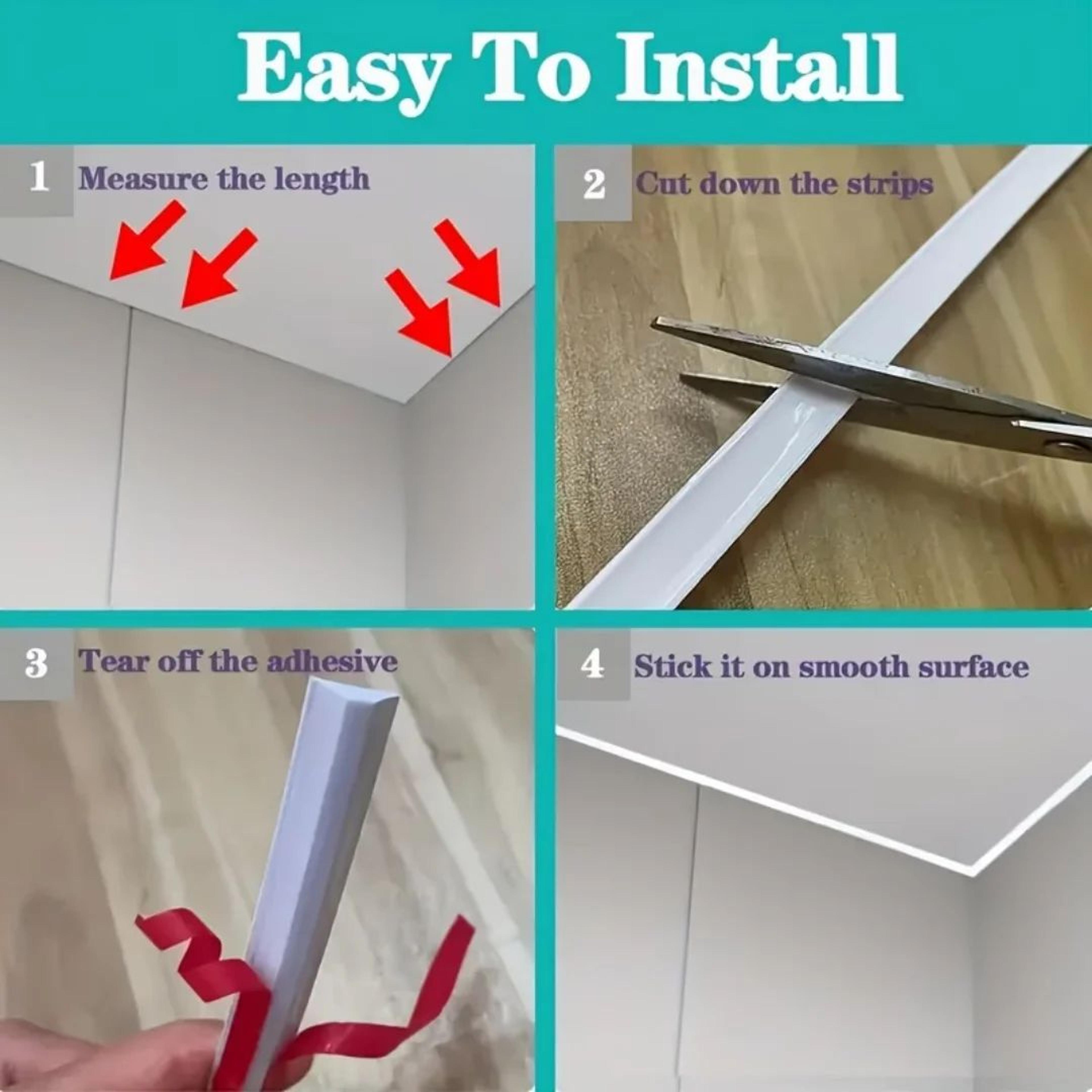 Self Adhesive Flexible Decorative Molding Trim 5