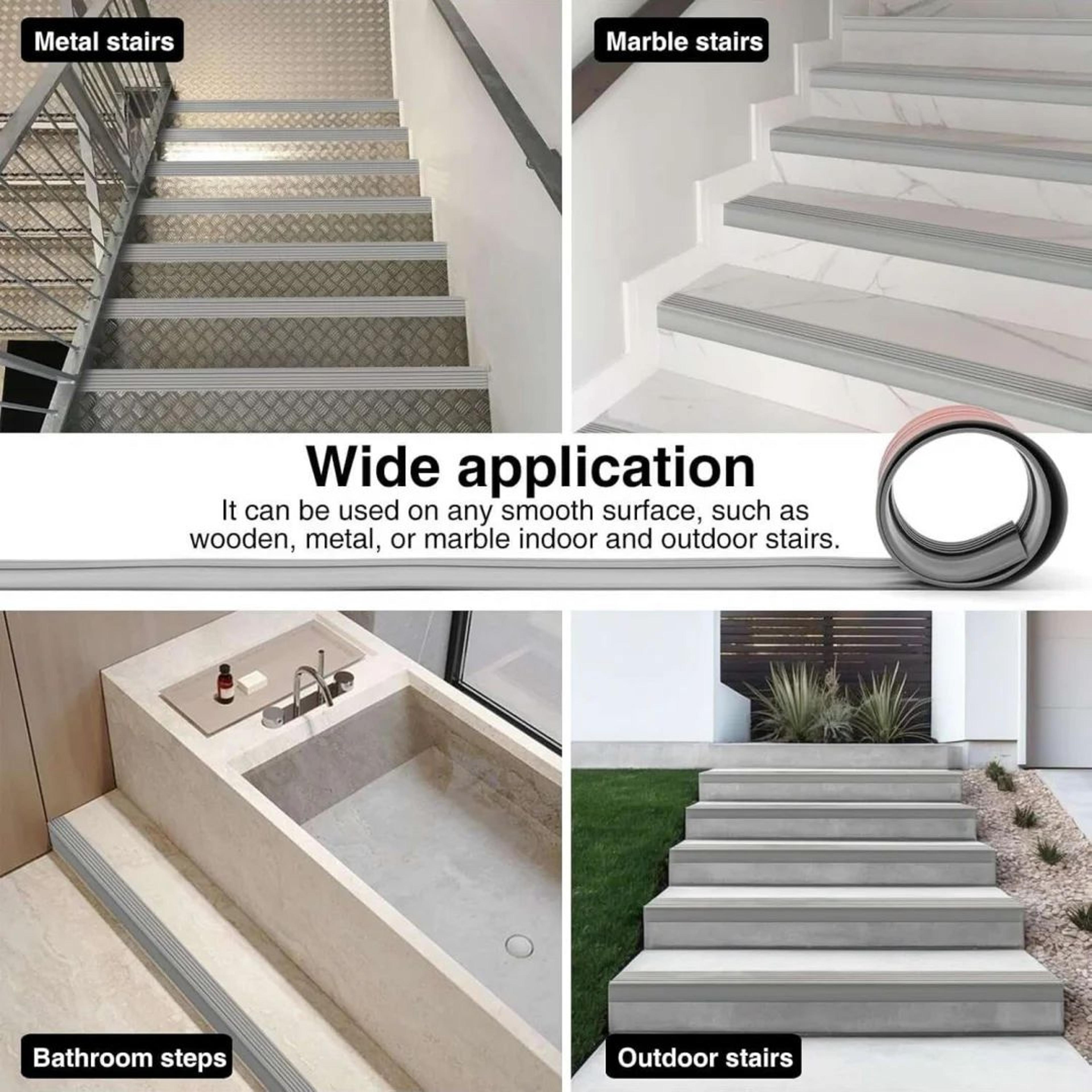 Vinyl Rubber Stair Edge Protector Trim 2