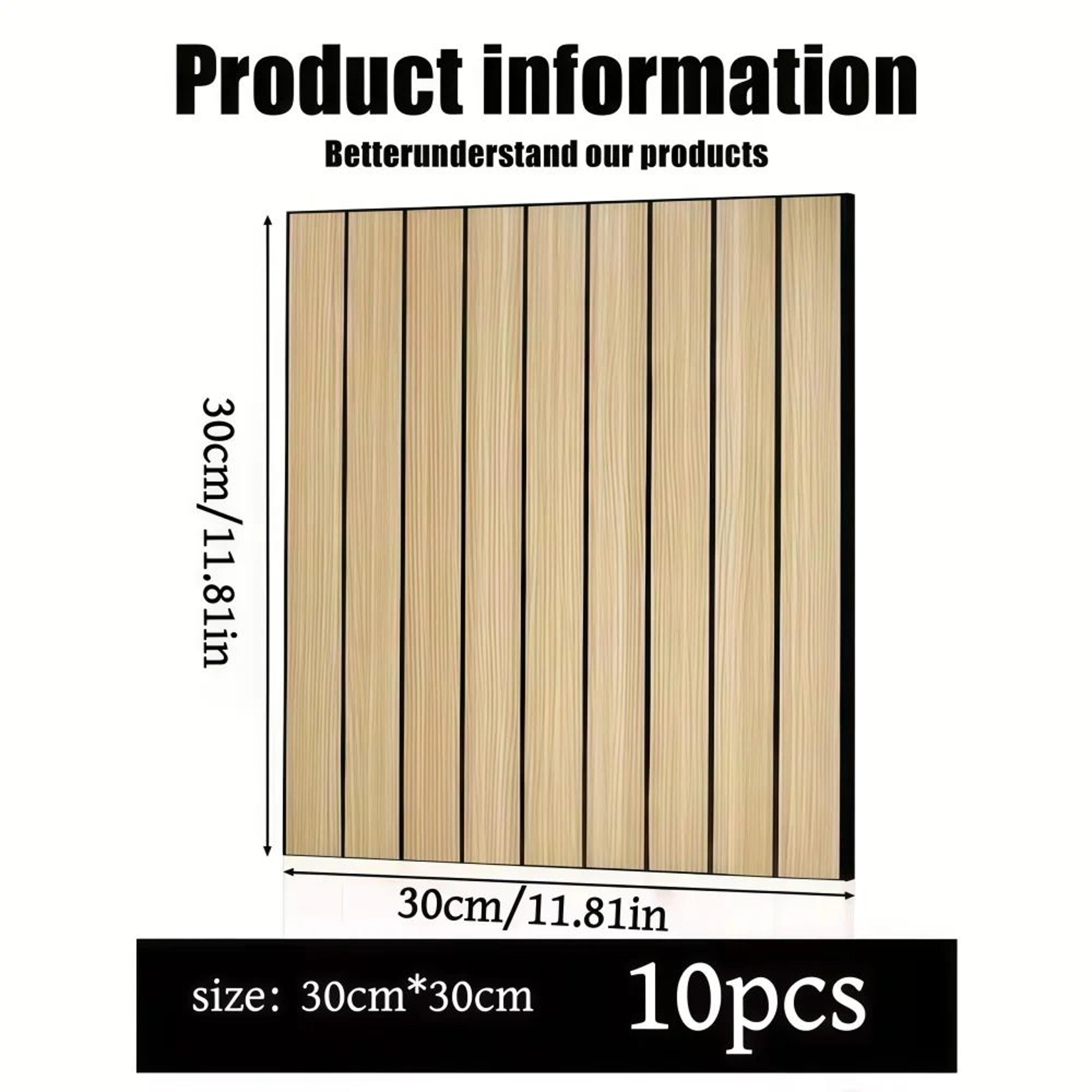 Wood Grain 3D Self Adhesive Wall Panels 1