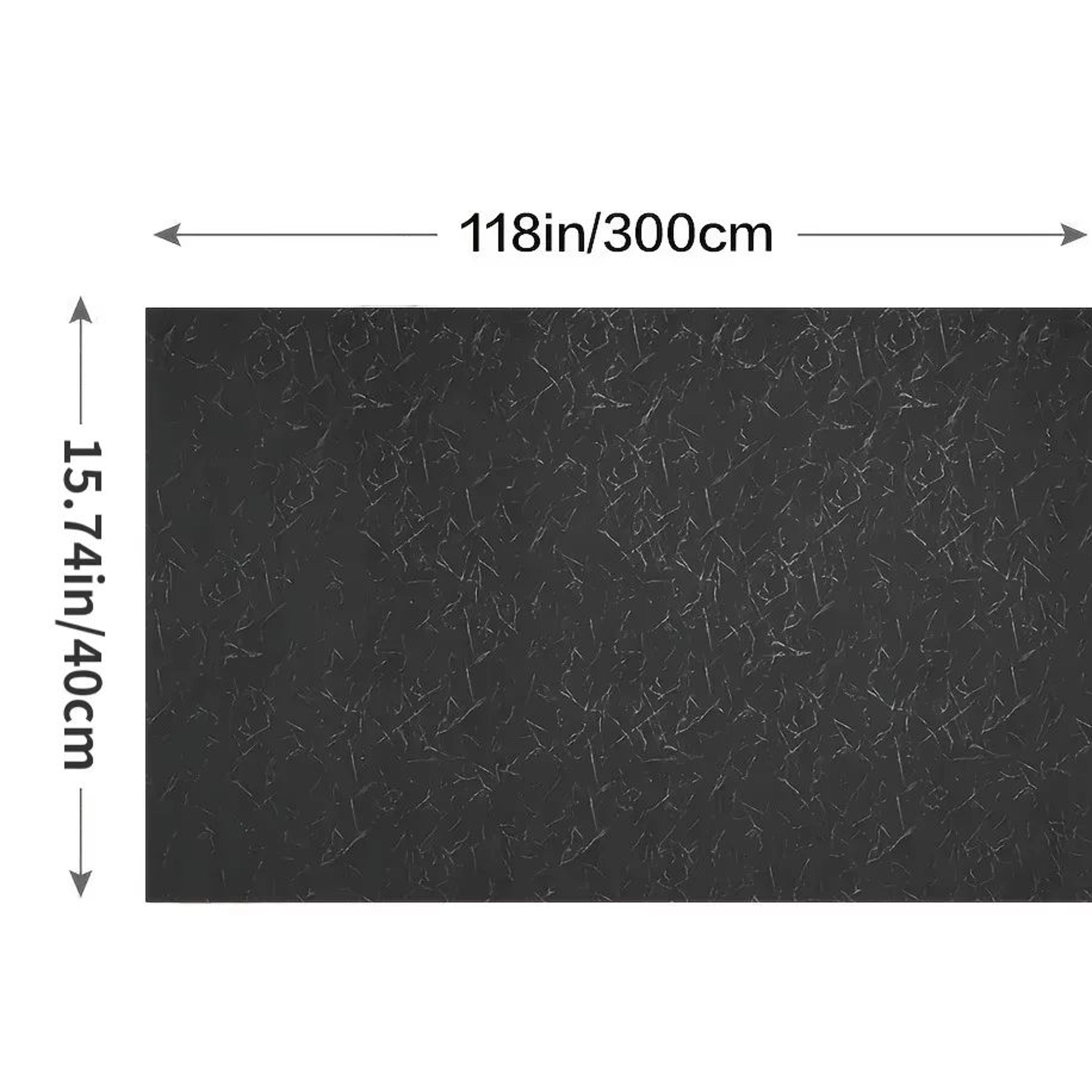 Black Embossed Peel And Stick Wallpaper 1