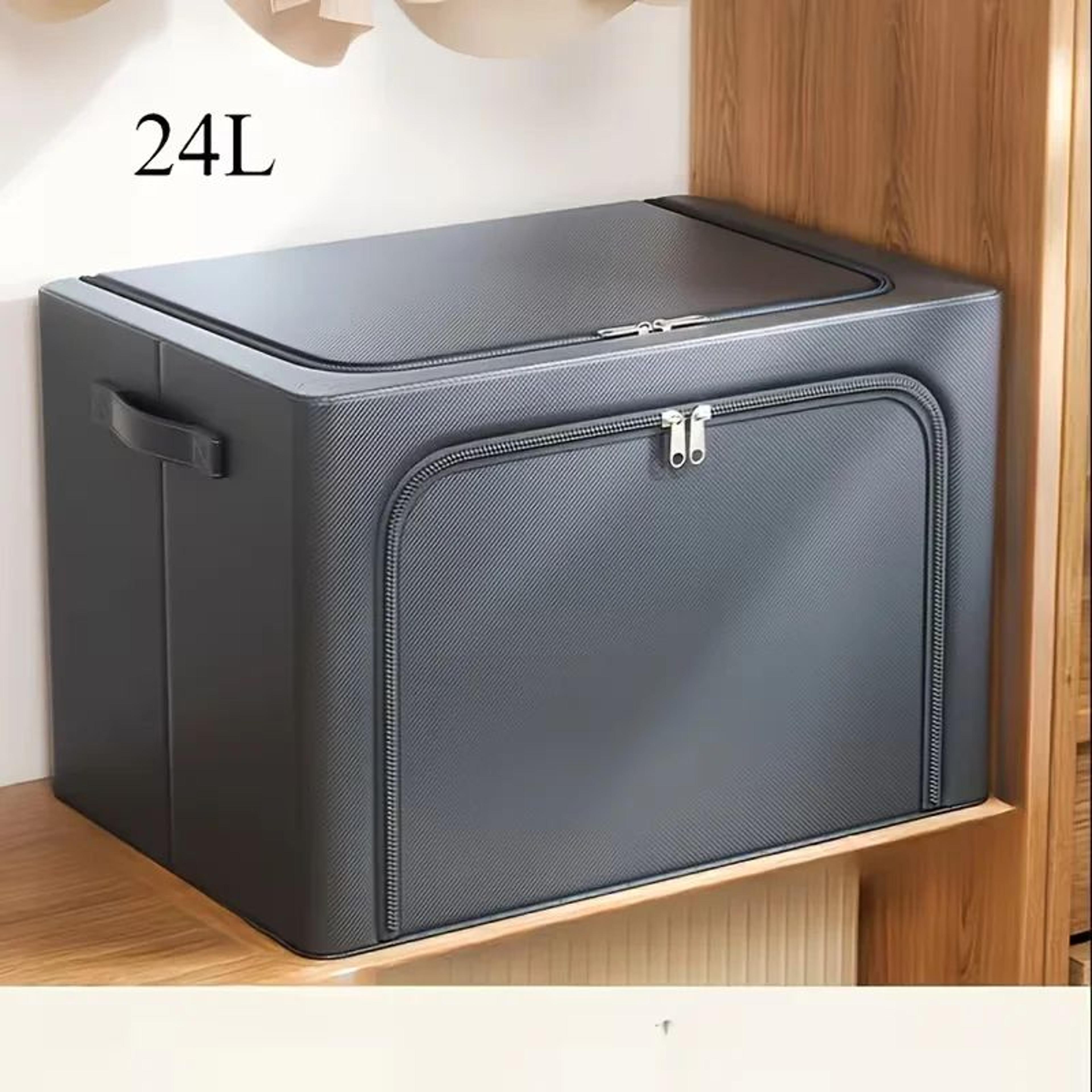 Steel Frame Foldable Clothing Storage Box 6