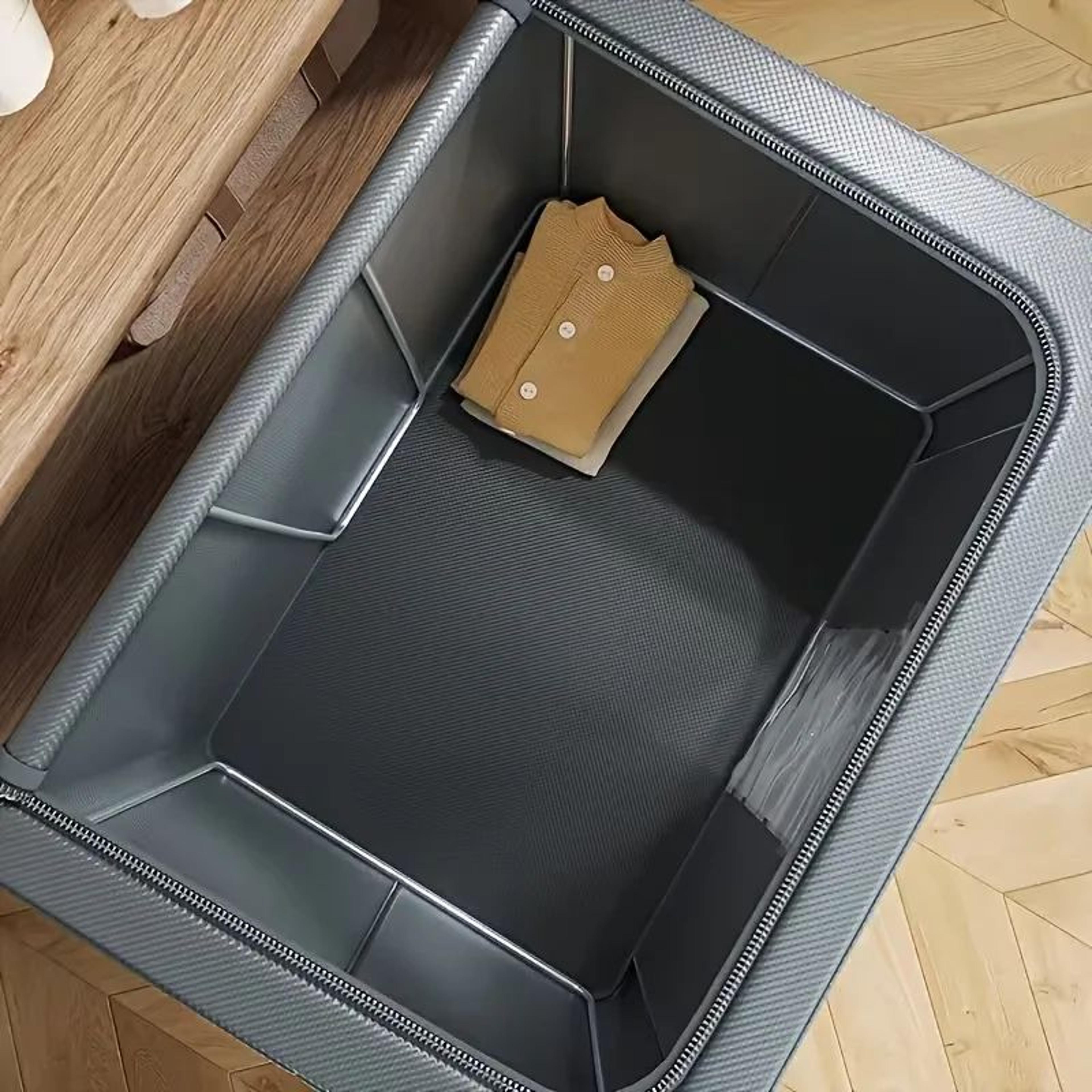 Steel Frame Foldable Clothing Storage Box 2