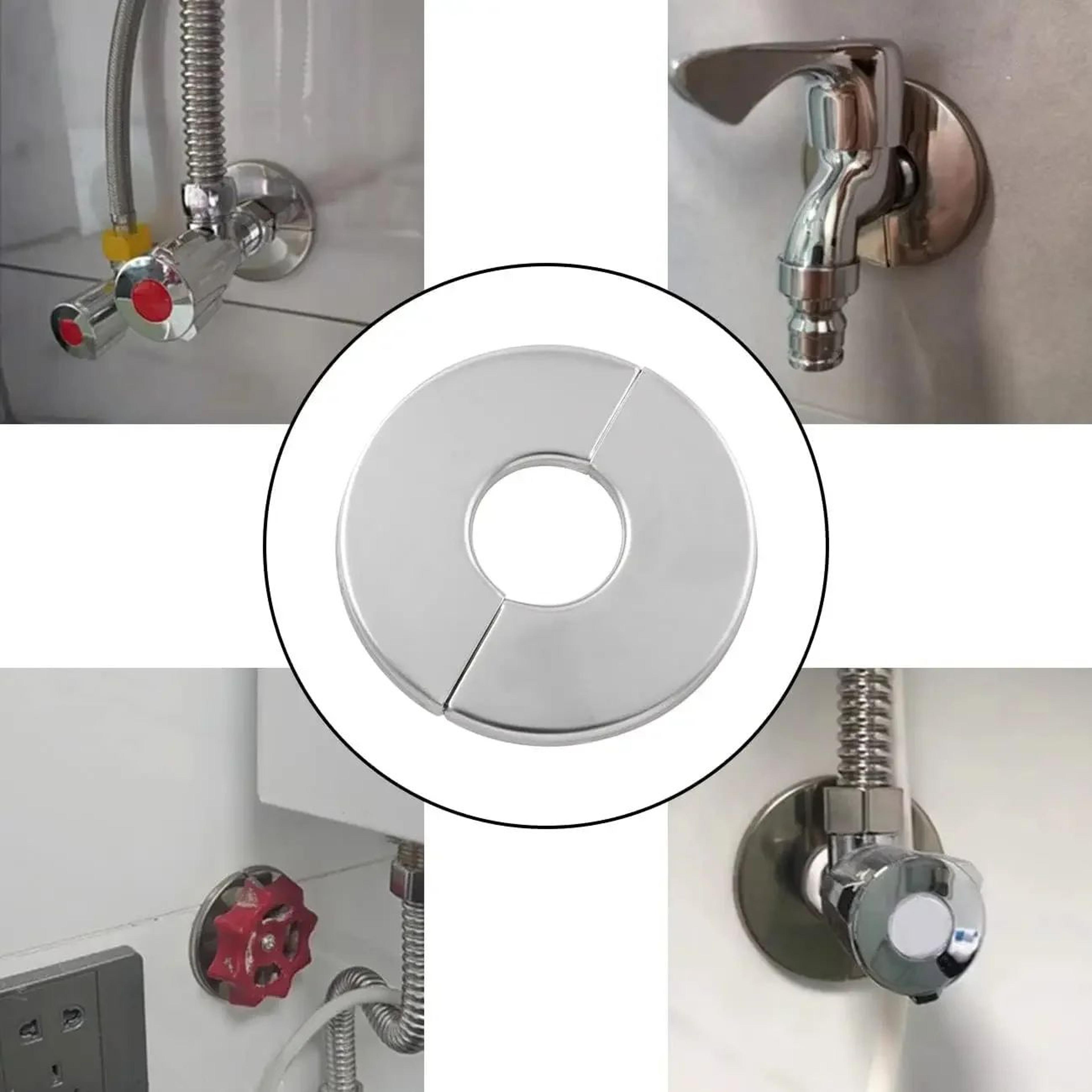 Stainless Steel Faucet Pipe Wall Covers 5