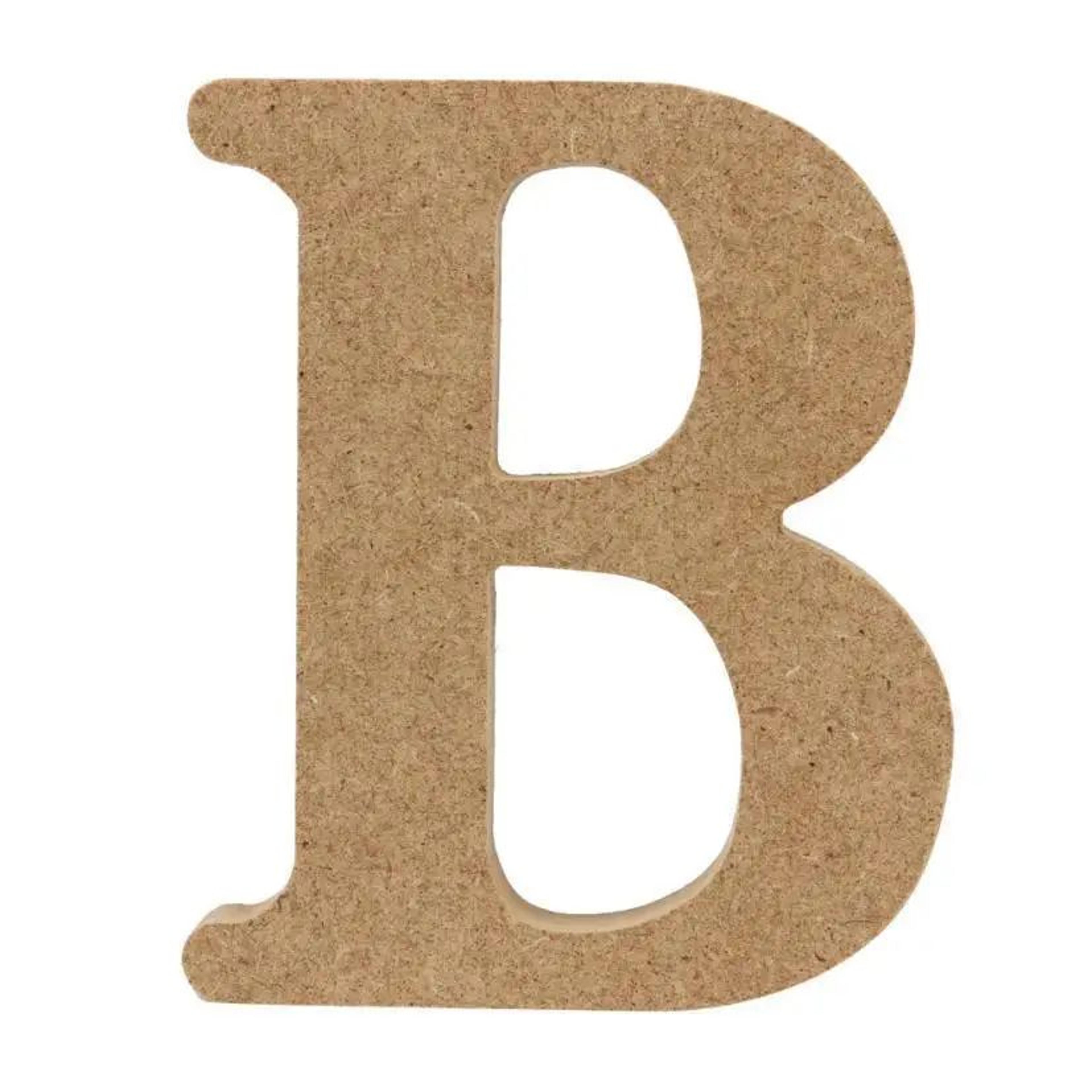 Freestanding Wooden Alphabet Letter Decor 1