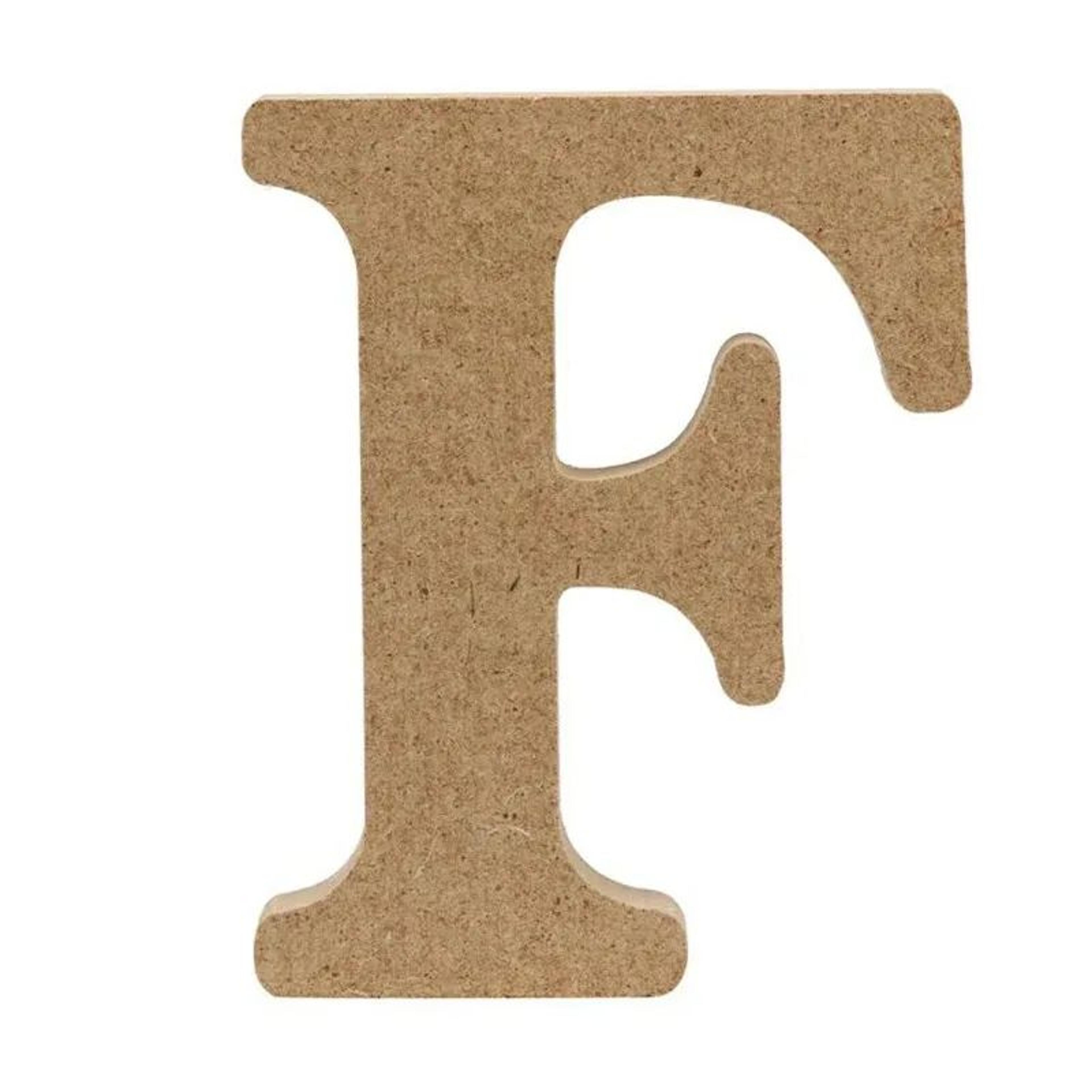 Freestanding Wooden Alphabet Letter Decor 5