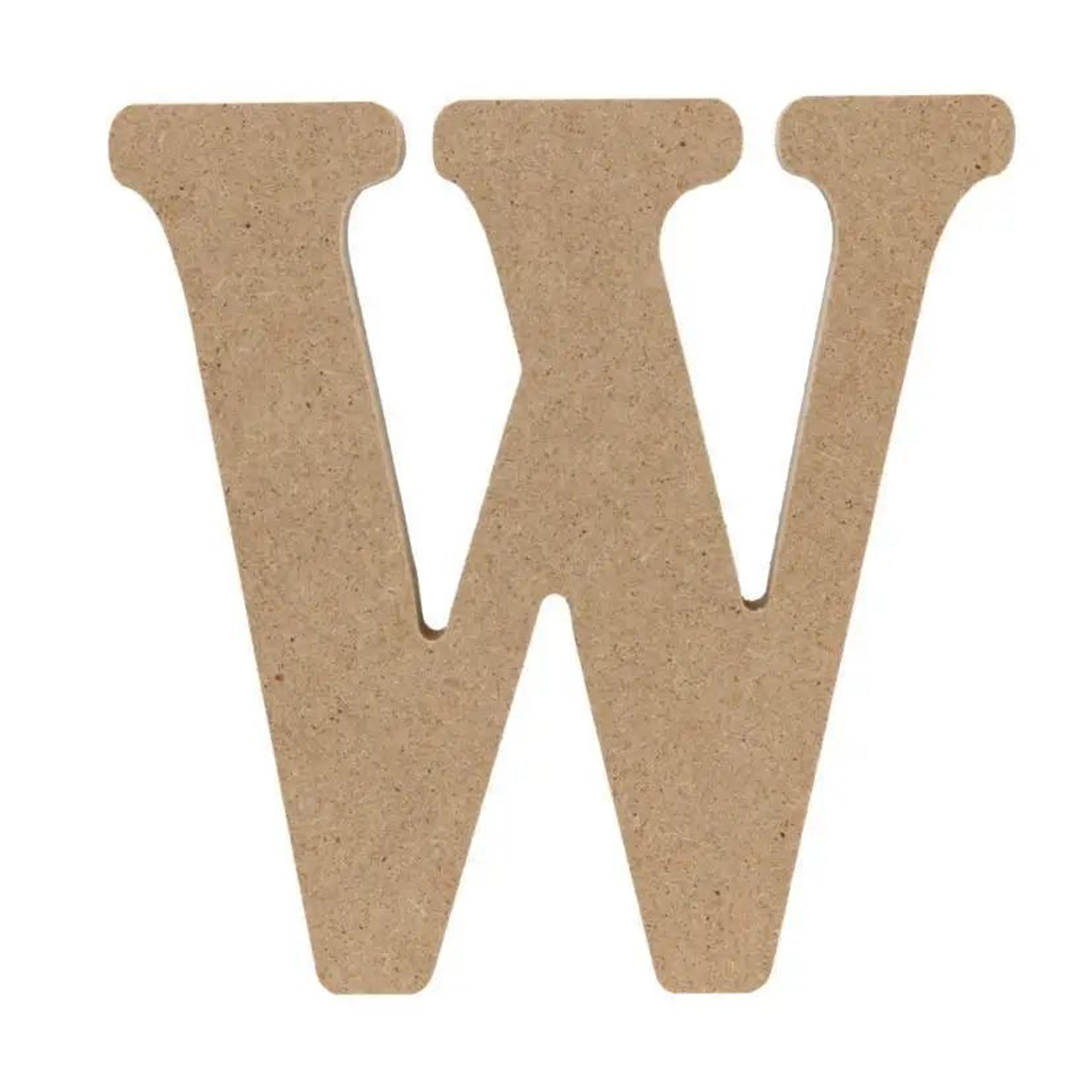 Freestanding Wooden Alphabet Letter Decor 22