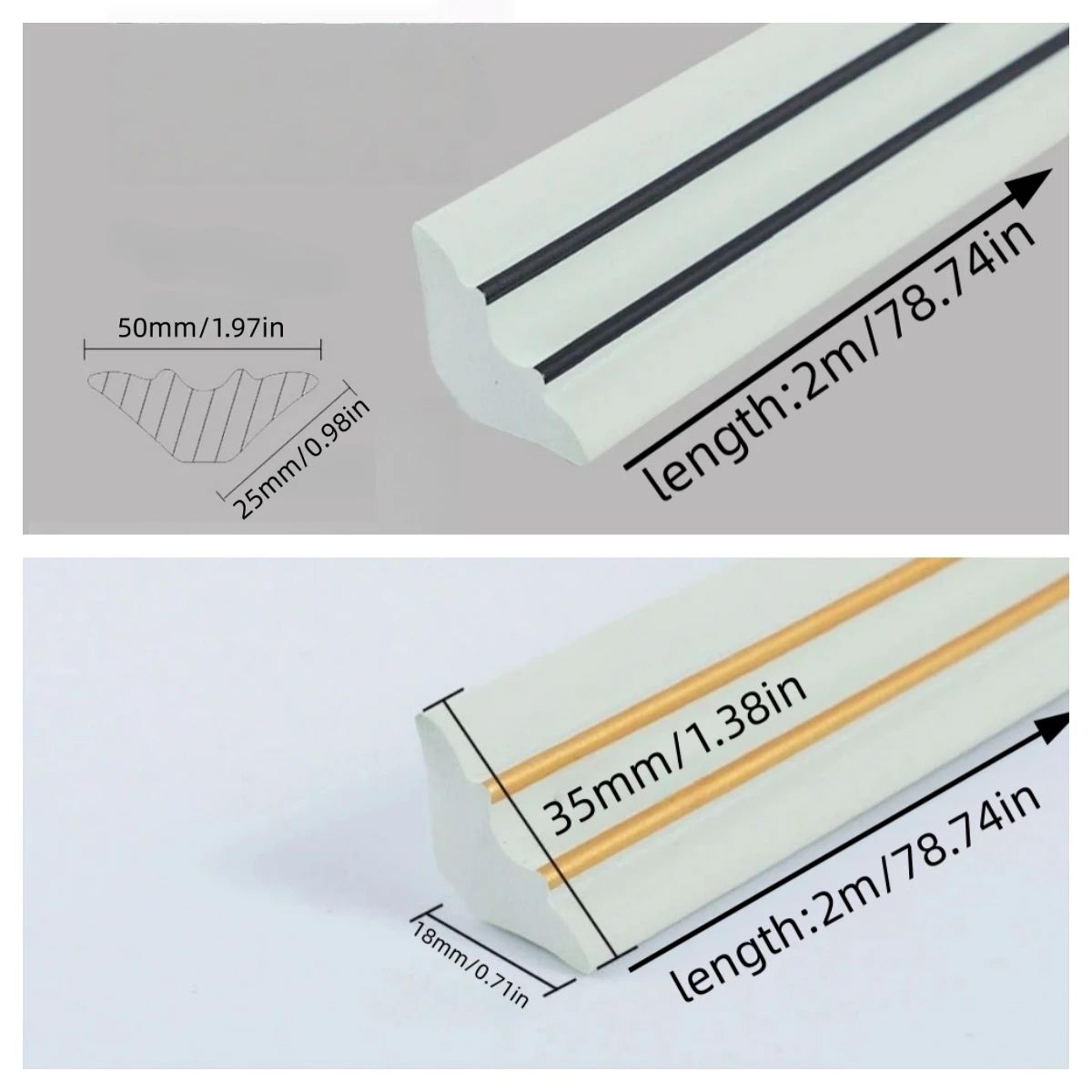 Flexible Self Adhesive Wall Molding Trim 1