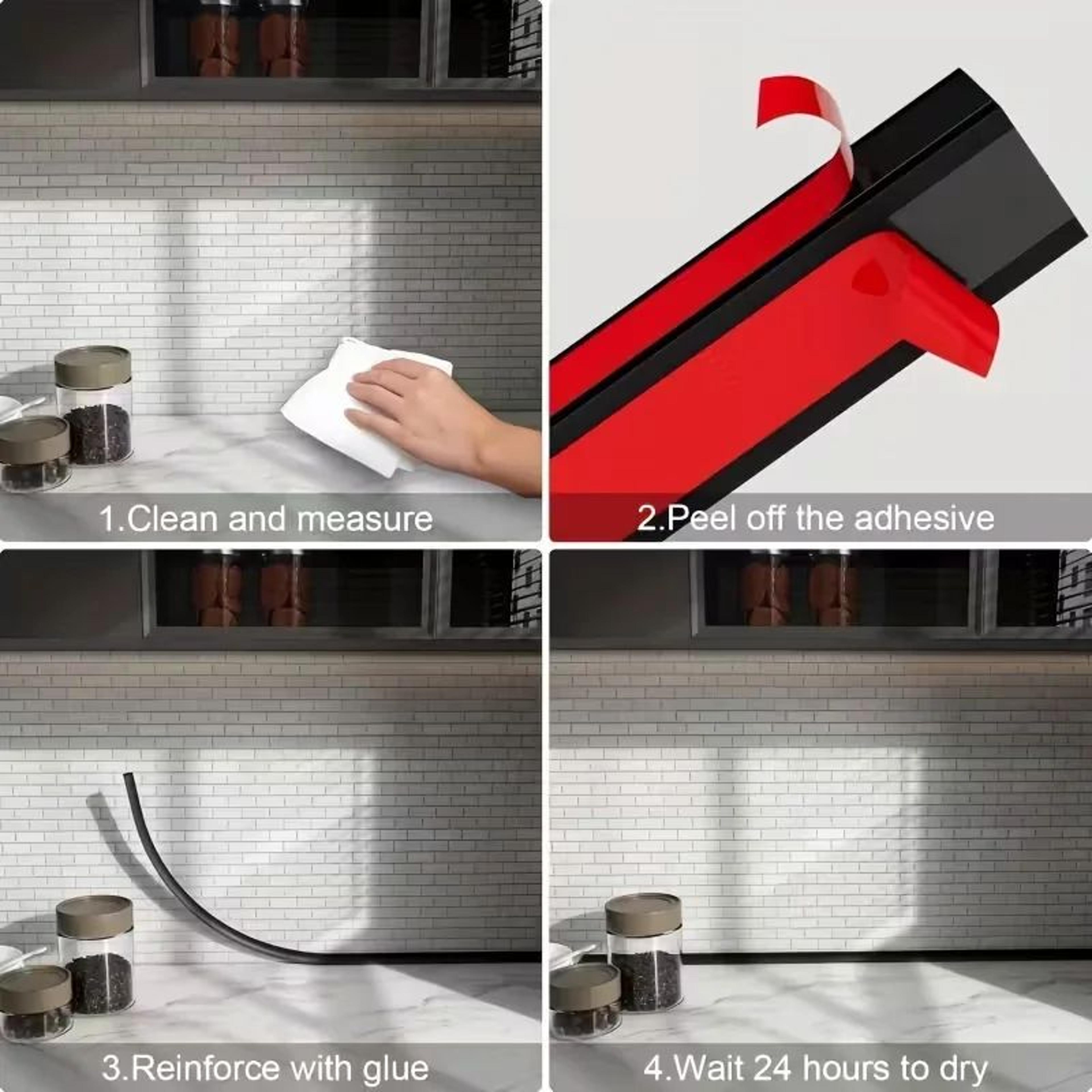 Flexible Self Adhesive Quarter Round Molding 3