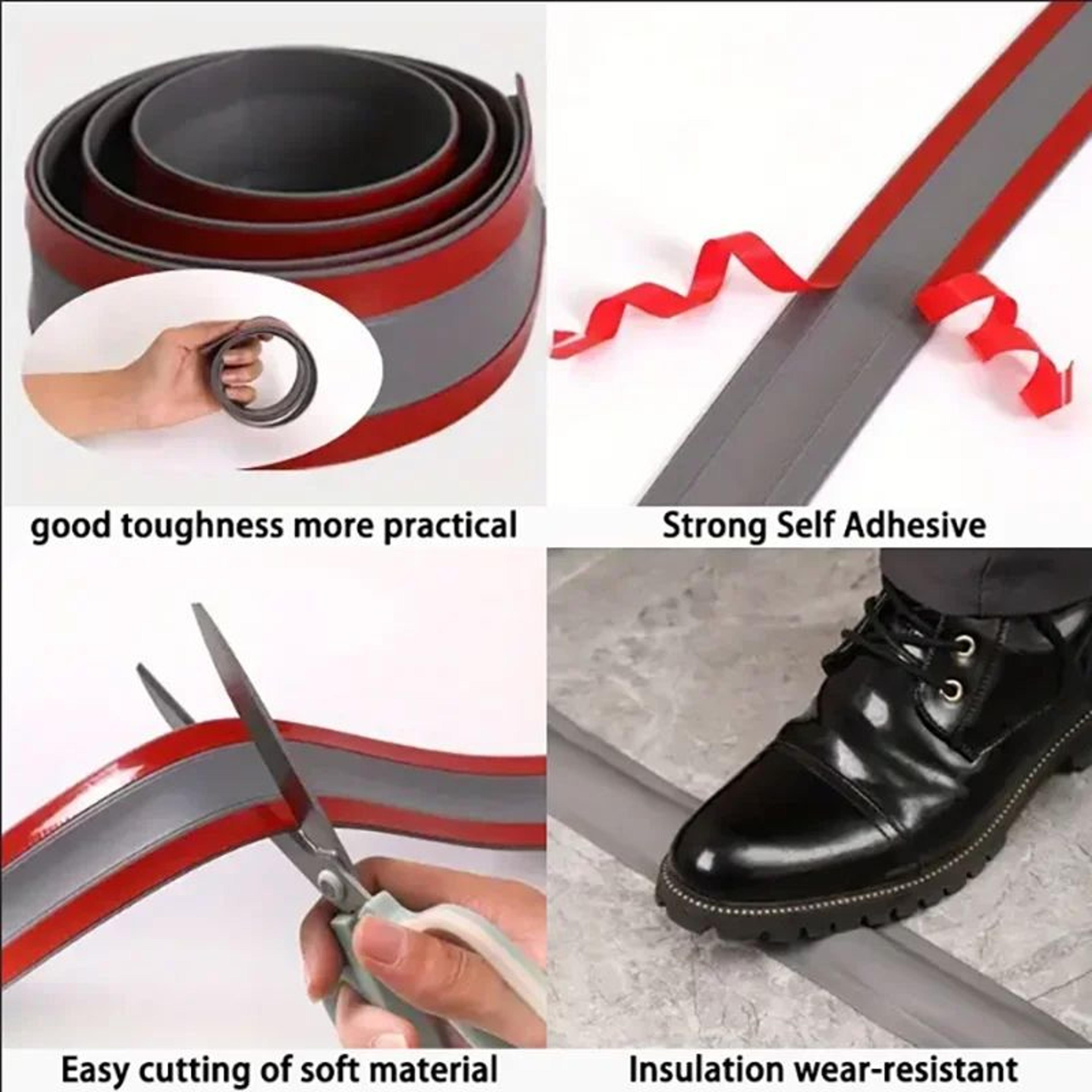 Flexible PVC Floor Cable Protector Cord Hider 5