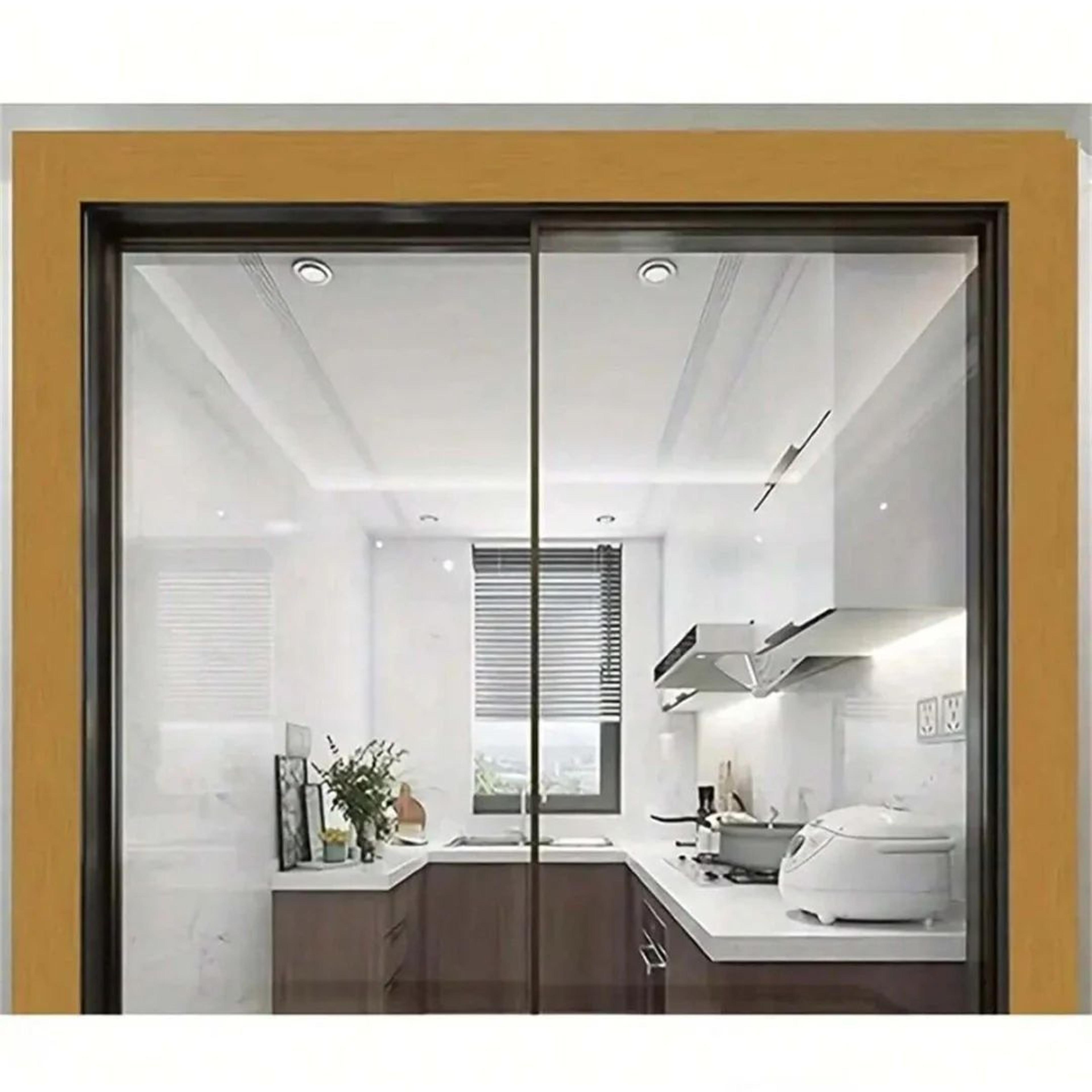 Metal Brushed Self Adhesive Skirting Trim 2