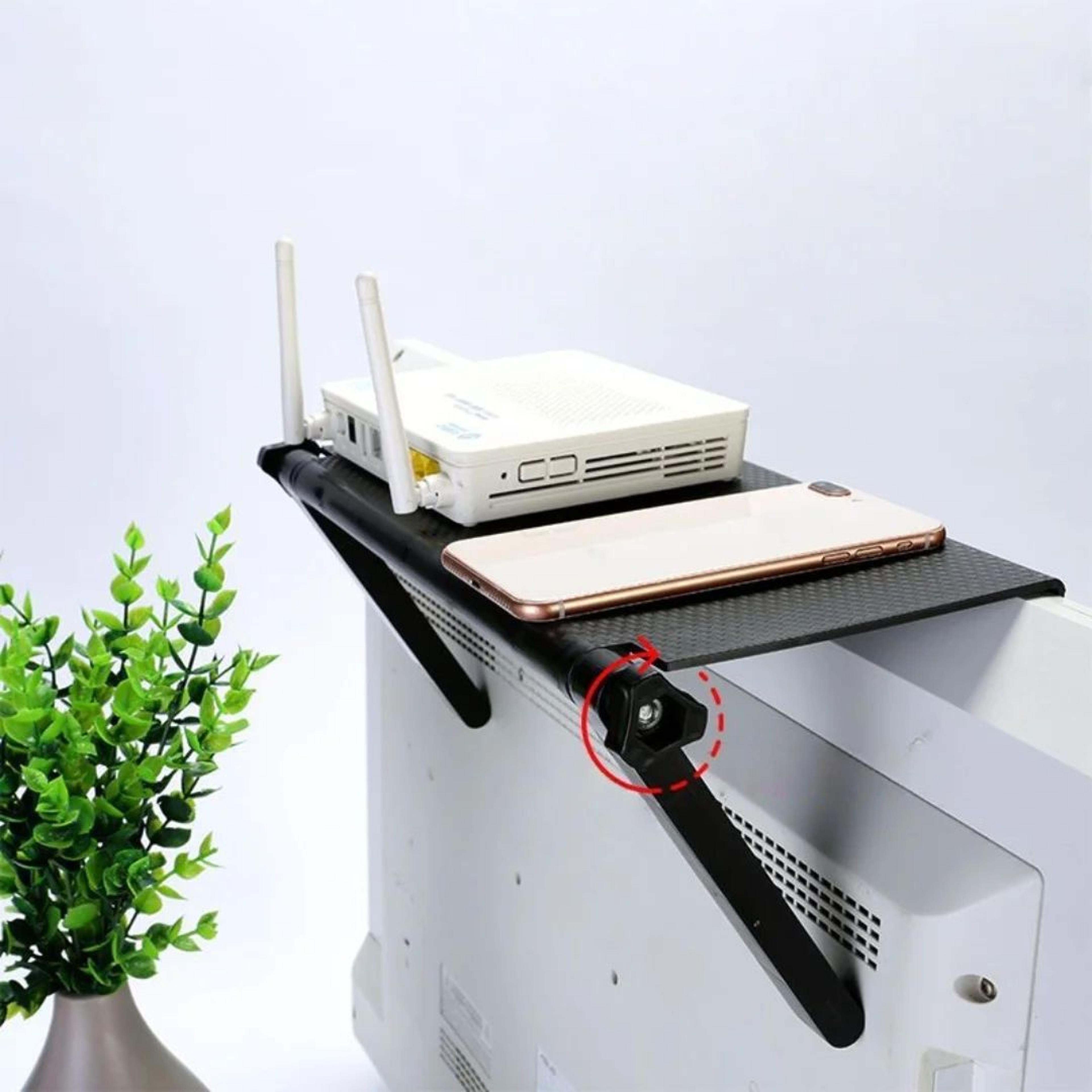 Adjustable TV Screen Top Storage Shelf 2