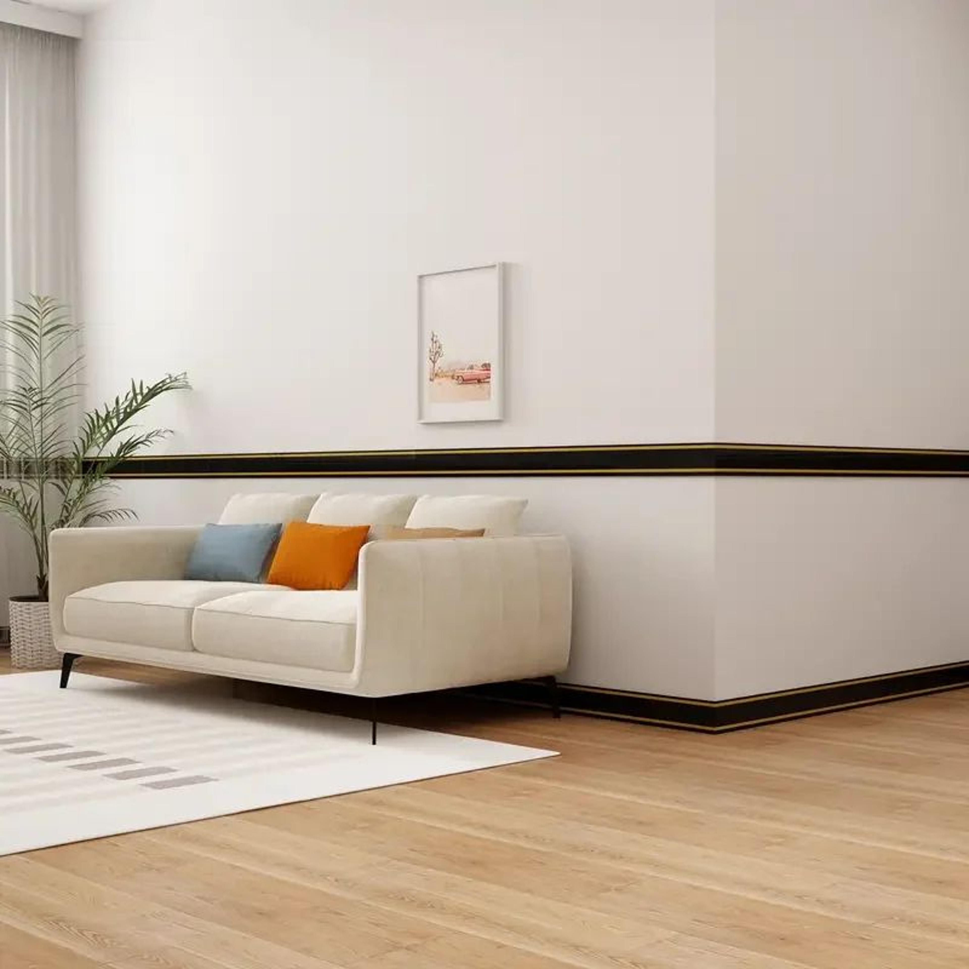 thickened self adhesive foam skirting board