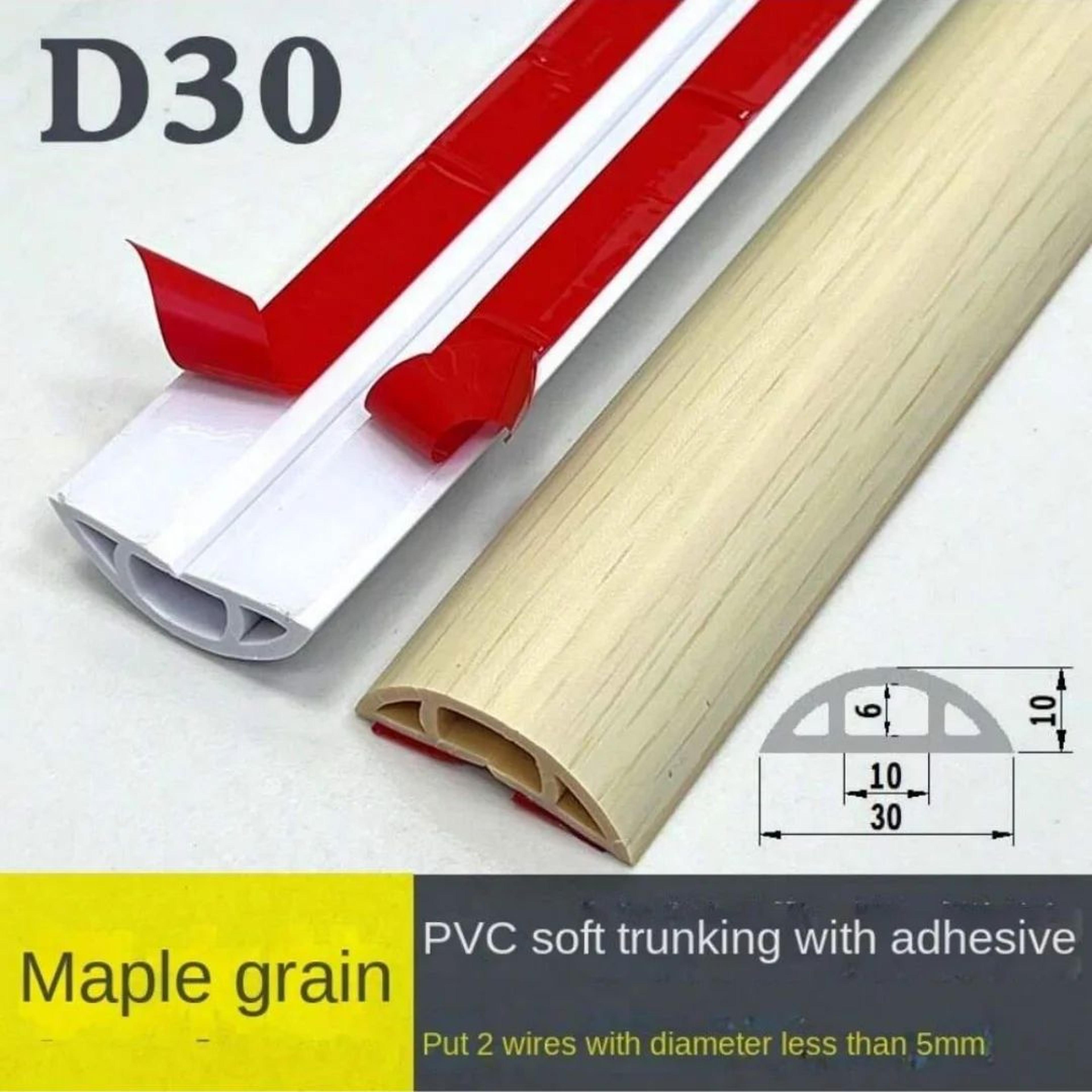 Self Adhesive Floor Cord Cover Cable Protector And Wire Hider 8