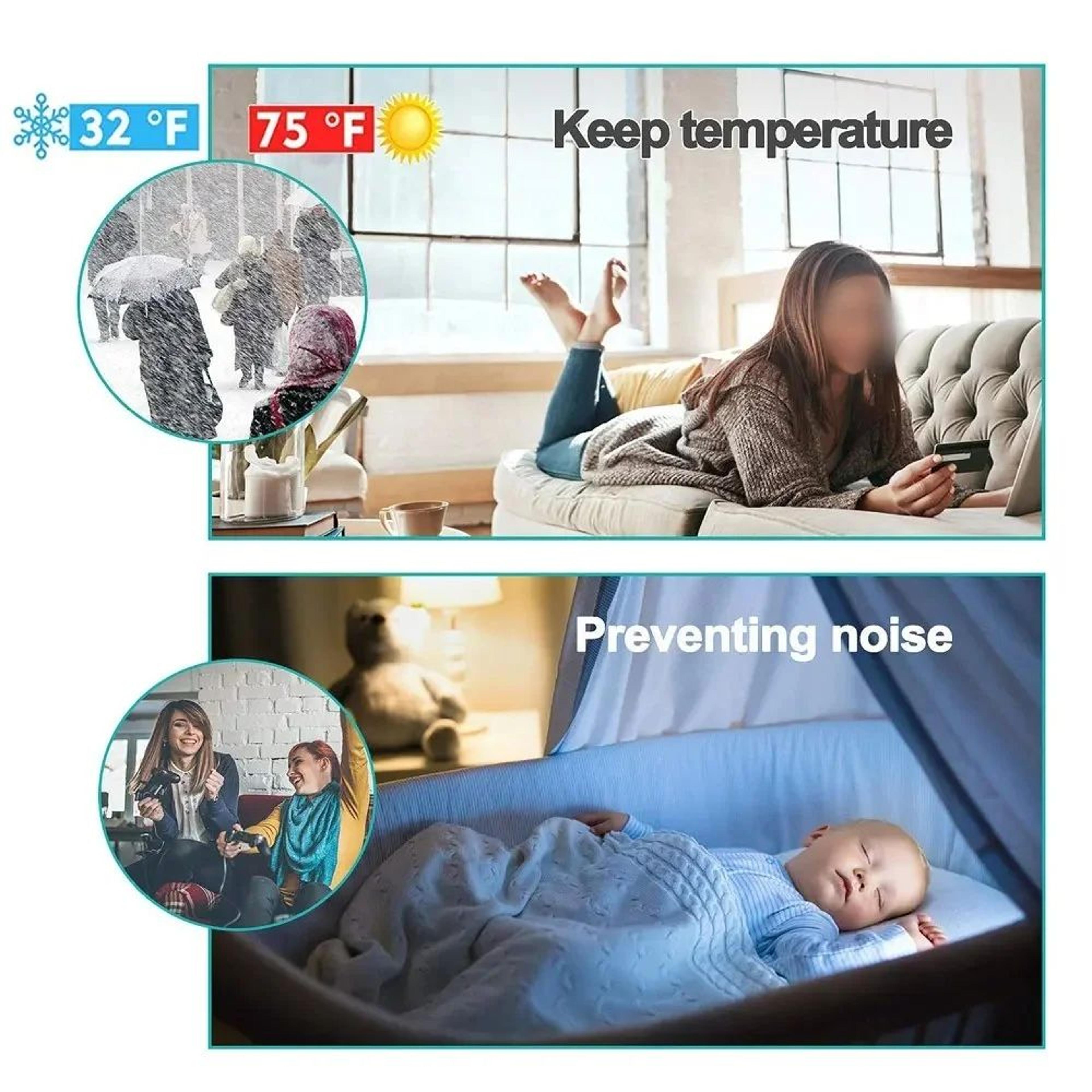 Self Adhesive Under Door Draft Stopper Weather Seal 2