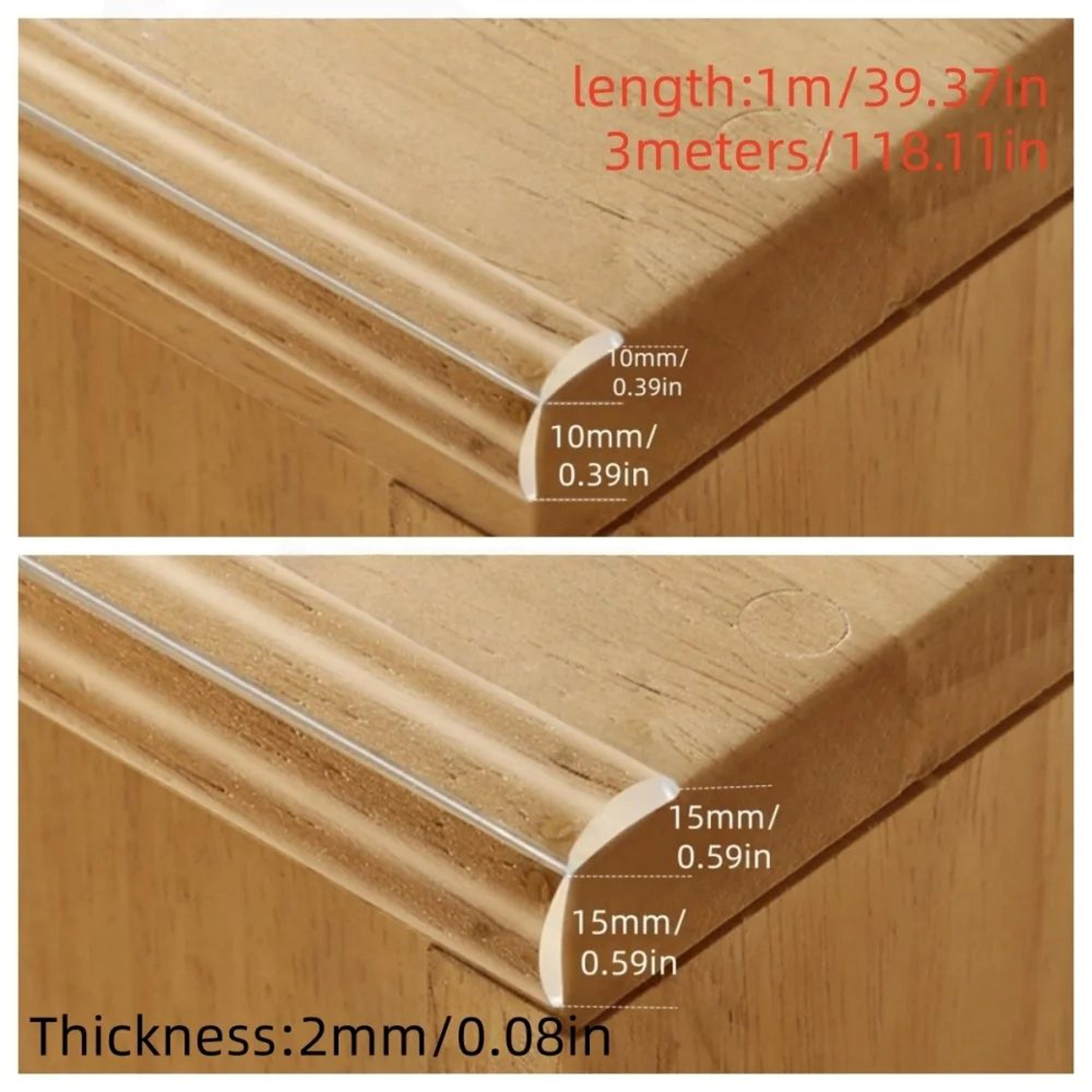 Self Adhesive Silicone Table Edge Guard Protection Strip 0
