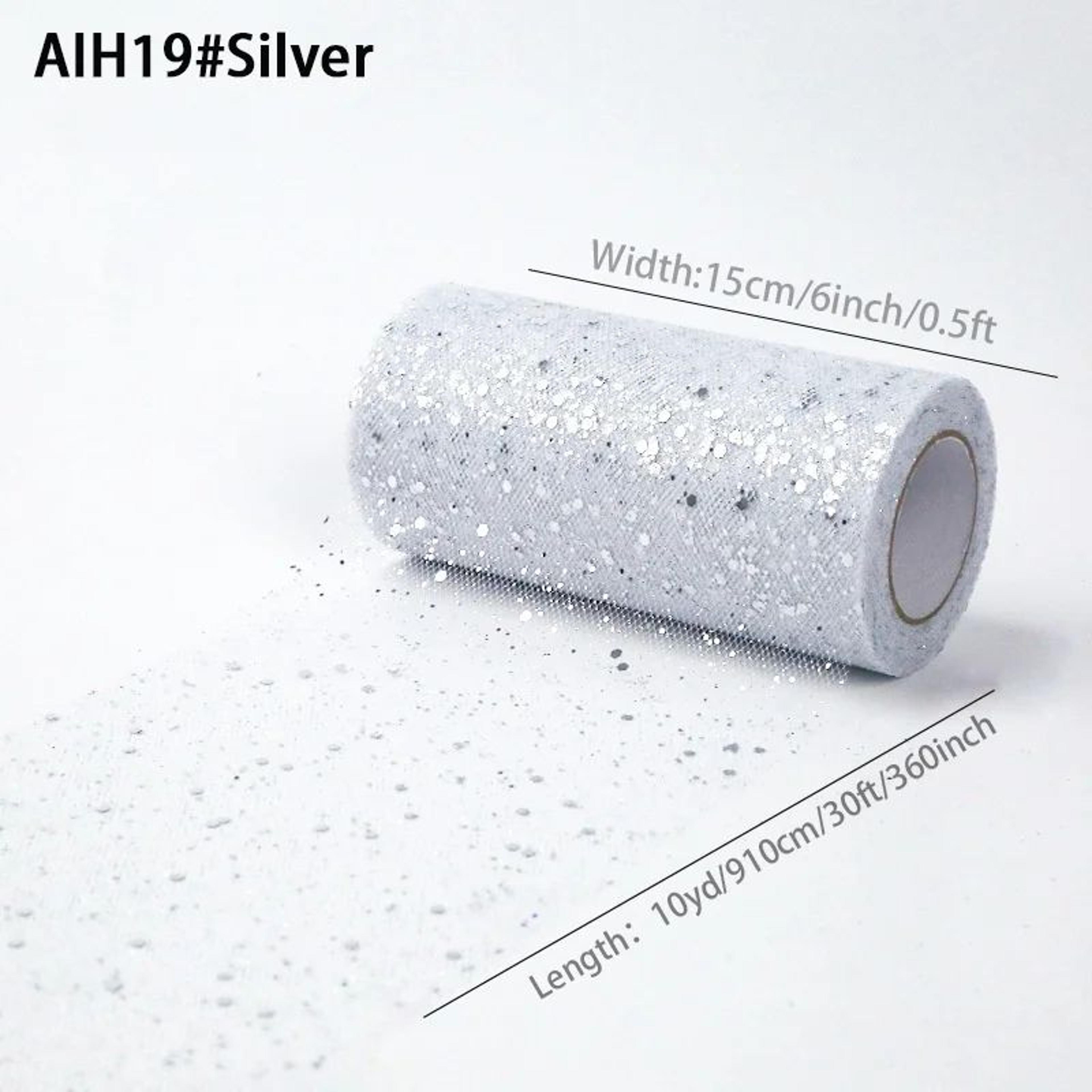 Glitter Sequin Tulle Roll Wedding And Party Craft Fabric 12
