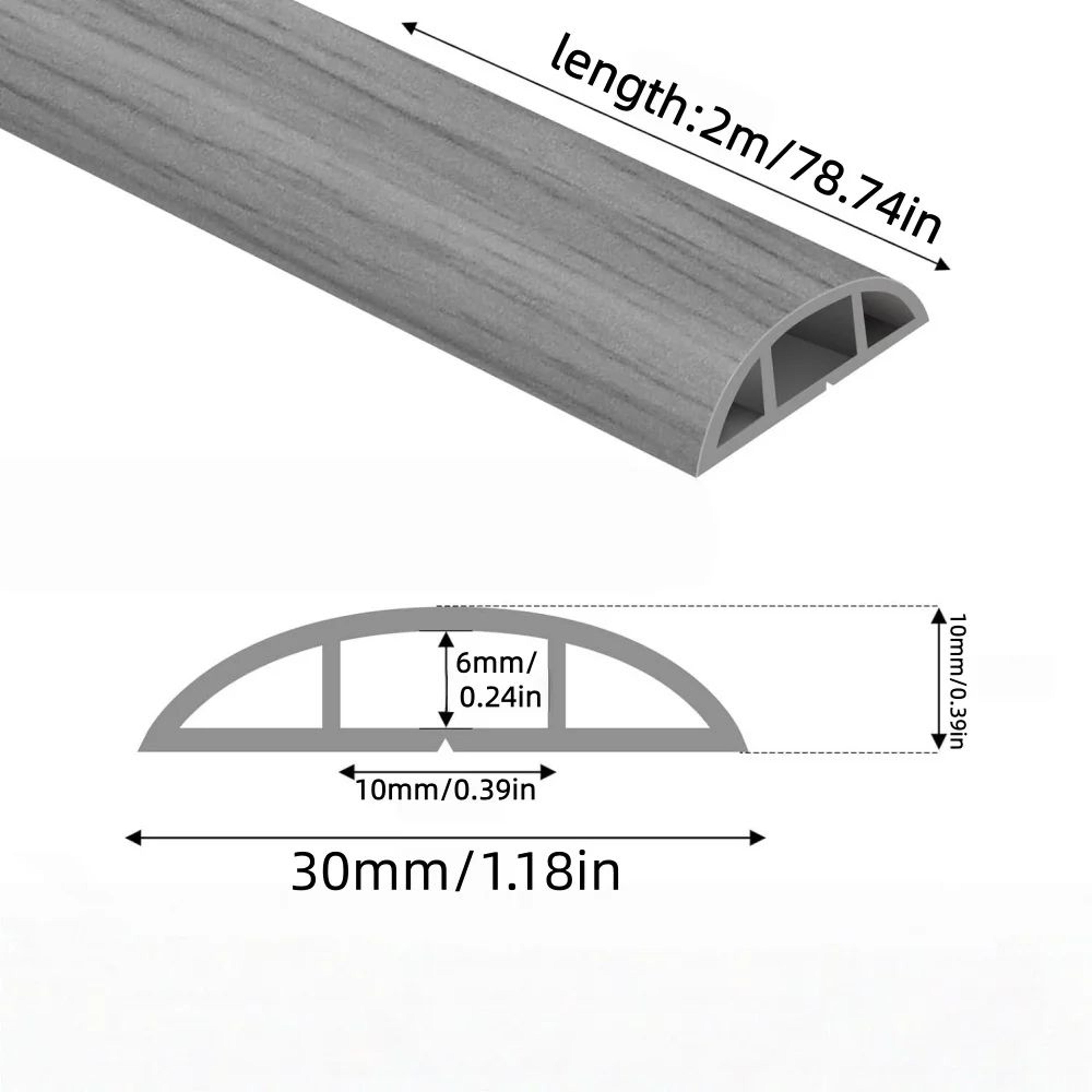 Self Adhesive Floor Cord Cover Cable Protector 1