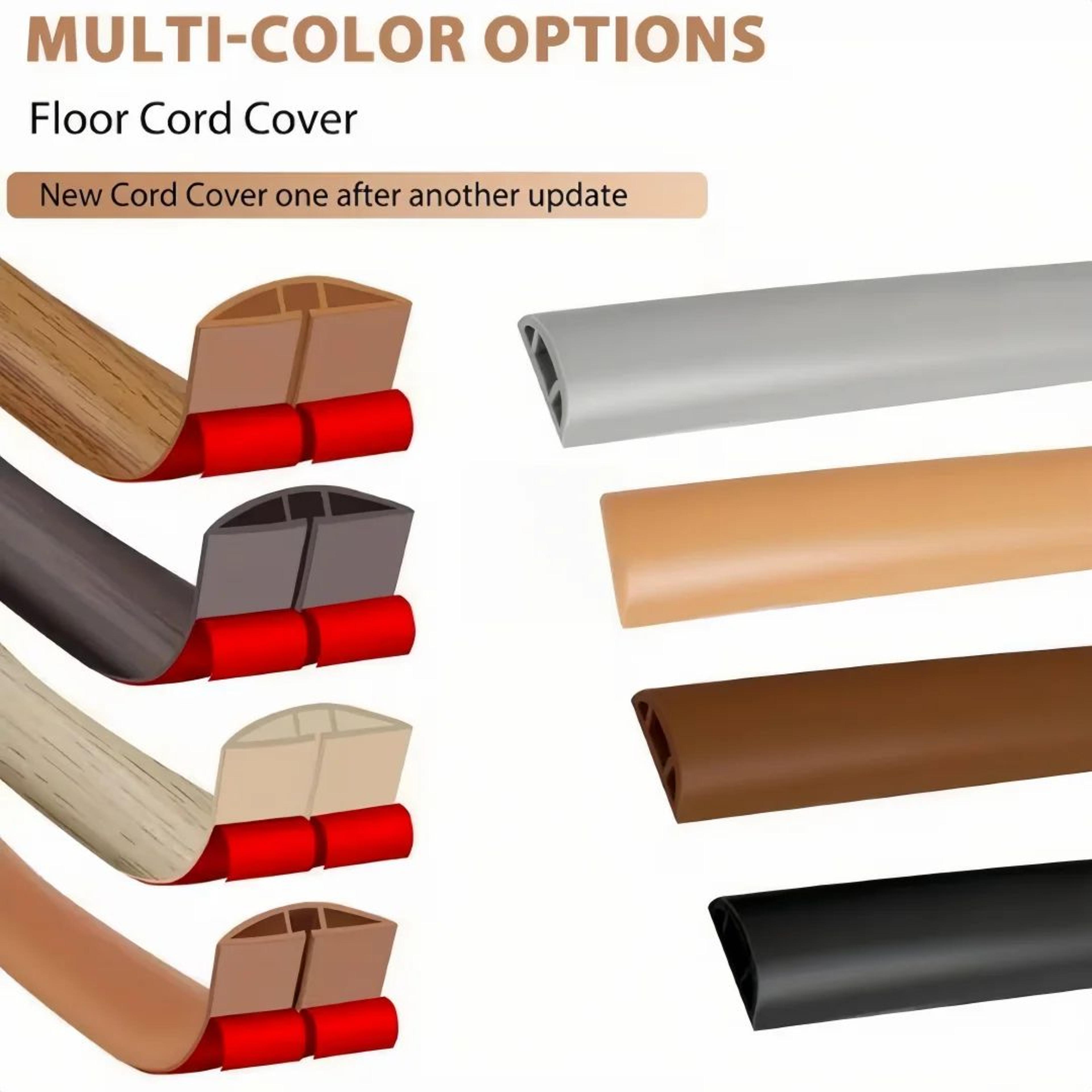 Floor Cord Cover Cable Organizer And Wire Protector 0