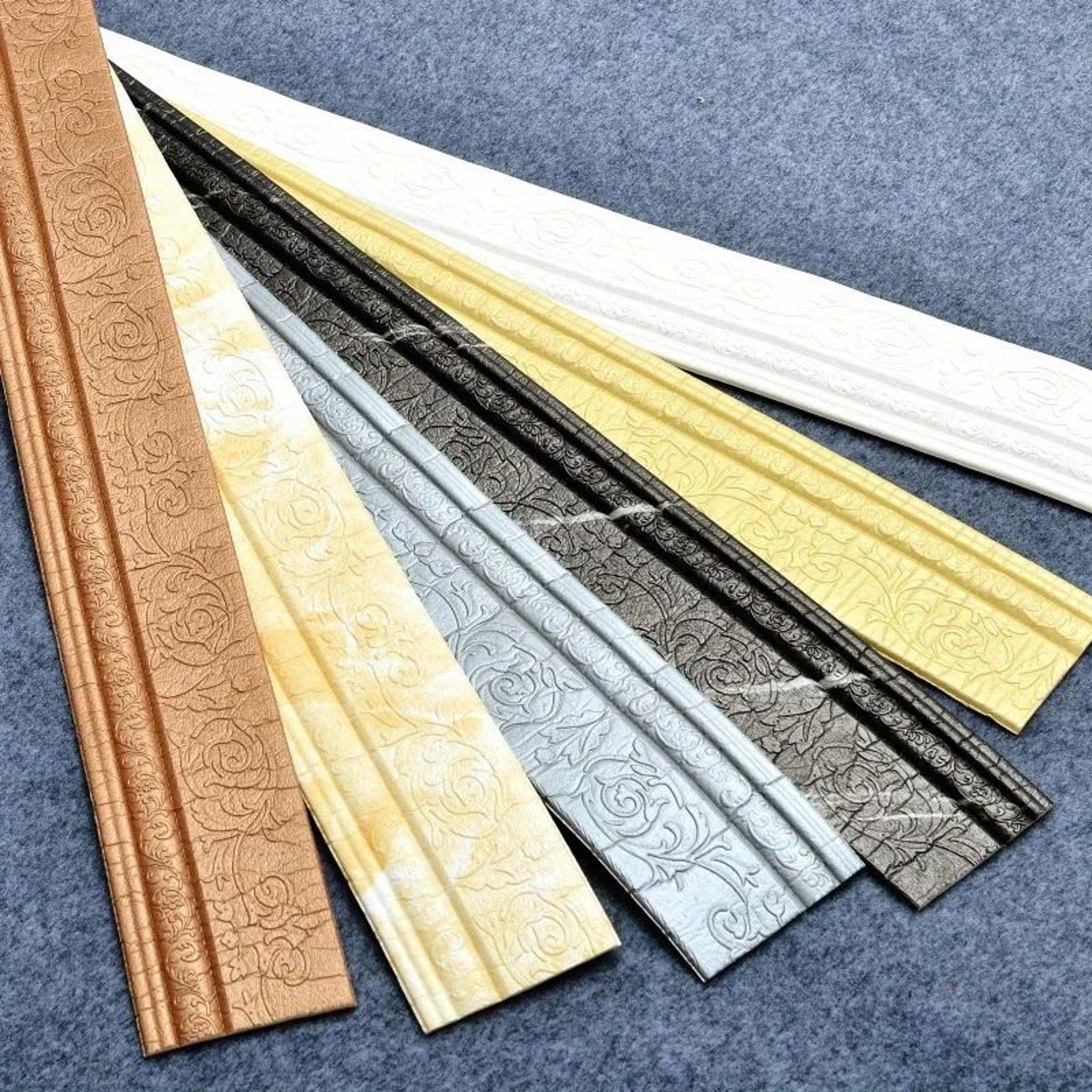 3D Self Adhesive Wall Border Skirting Trim 2