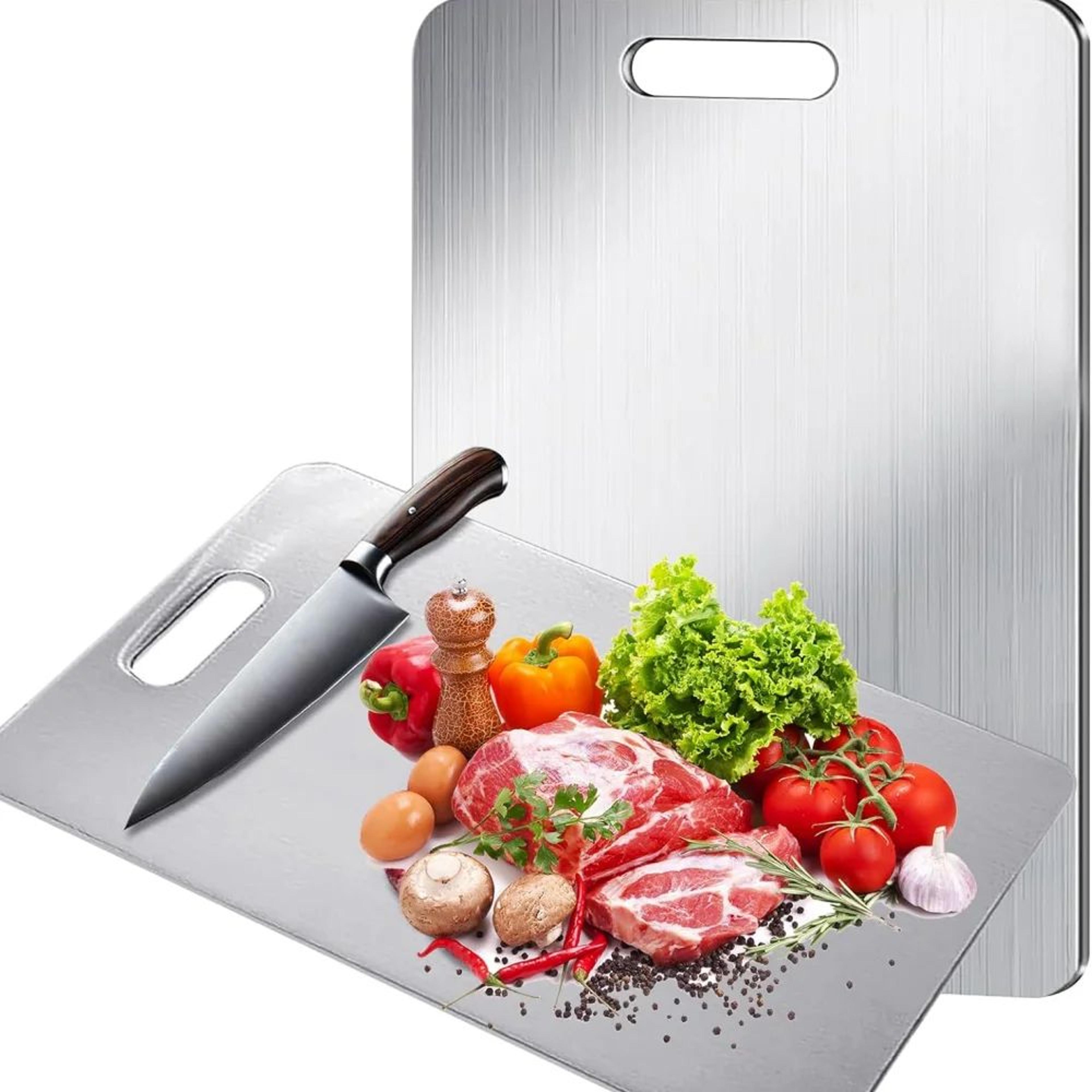 double sided titanium kitchen cutting board