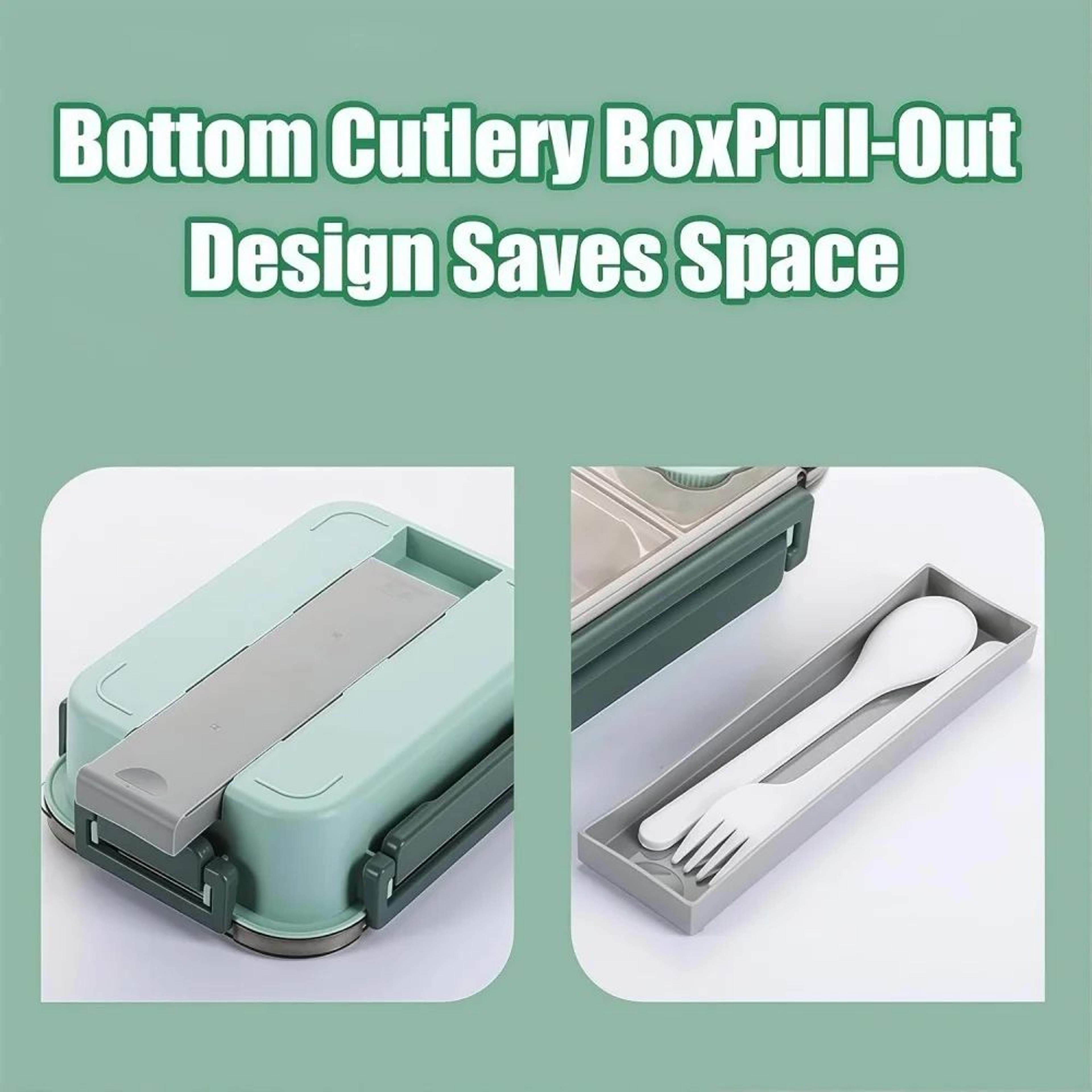 850ml Stainless Steel Insulated Lunch Box 3