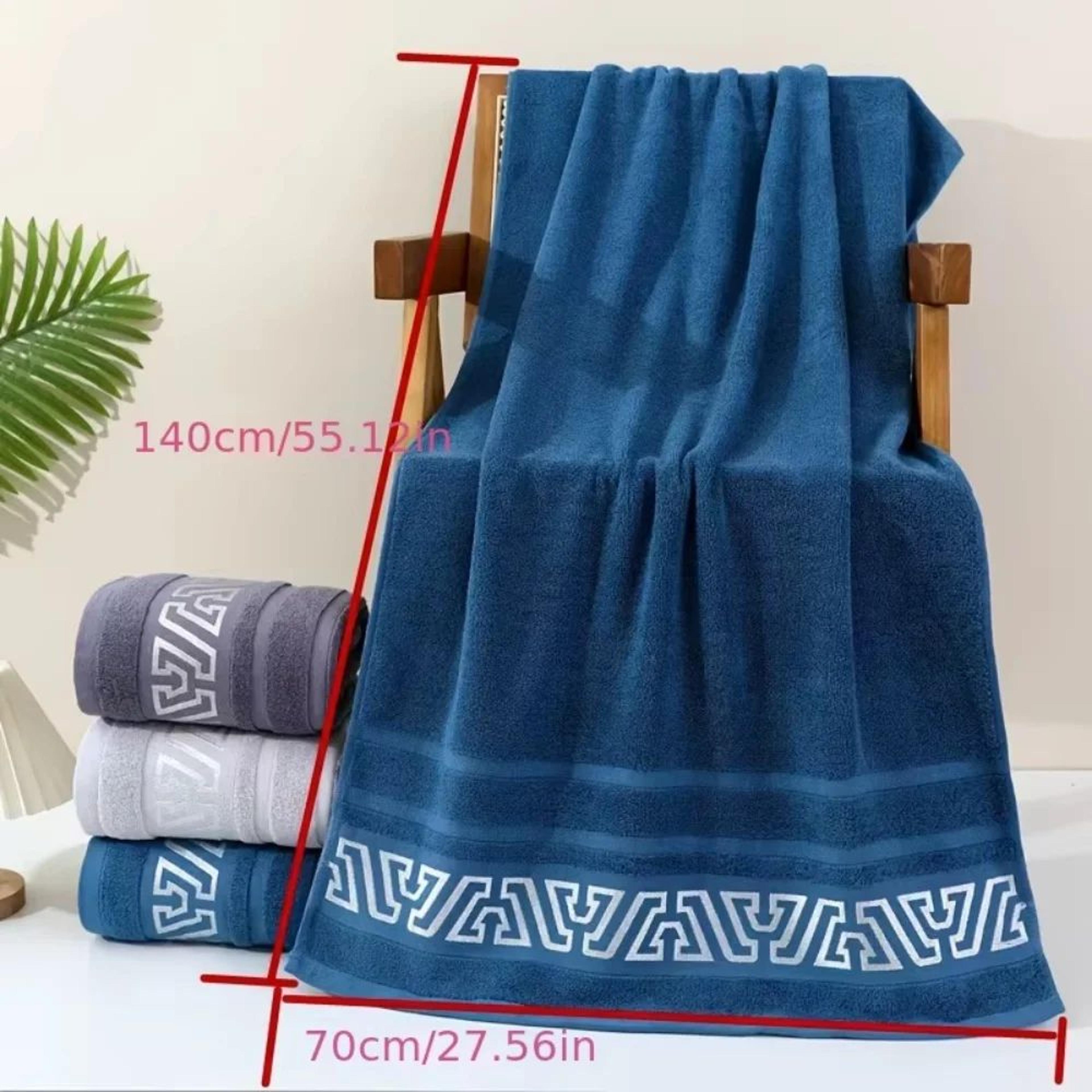 Pure Cotton Thick Absorbent Bath Towel 1