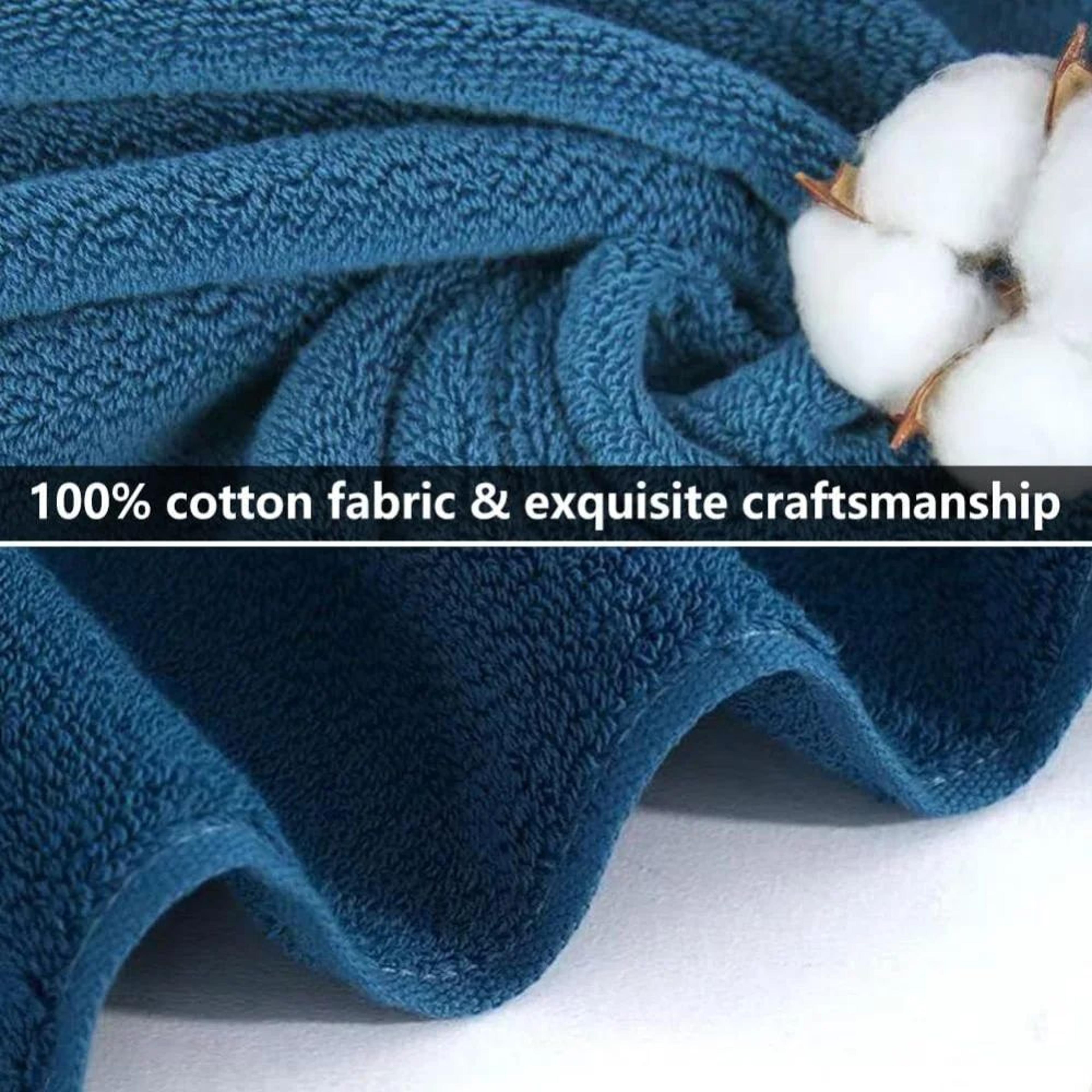 Pure Cotton Thick Absorbent Bath Towel 2