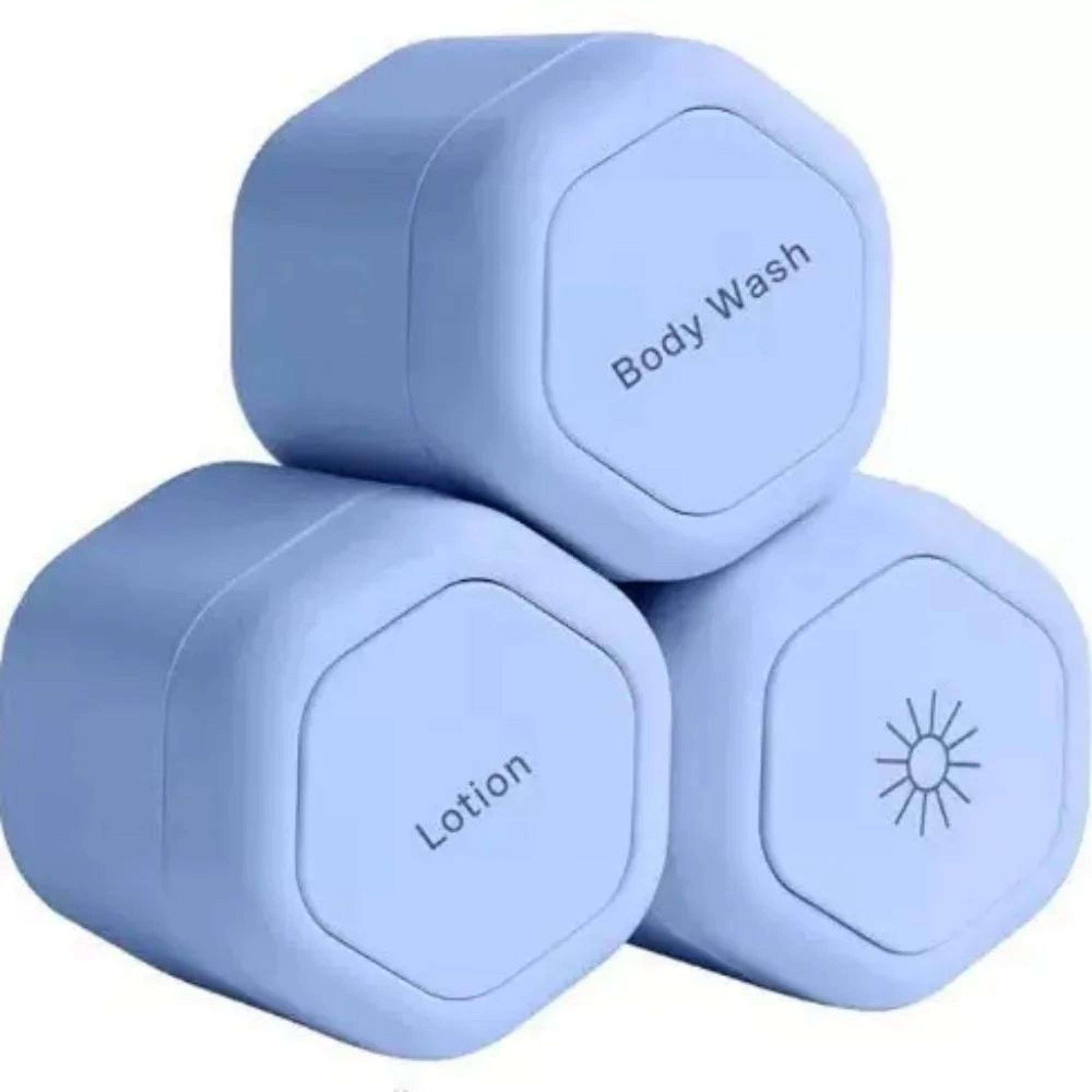Magnetic Travel Toiletry Container Set 8