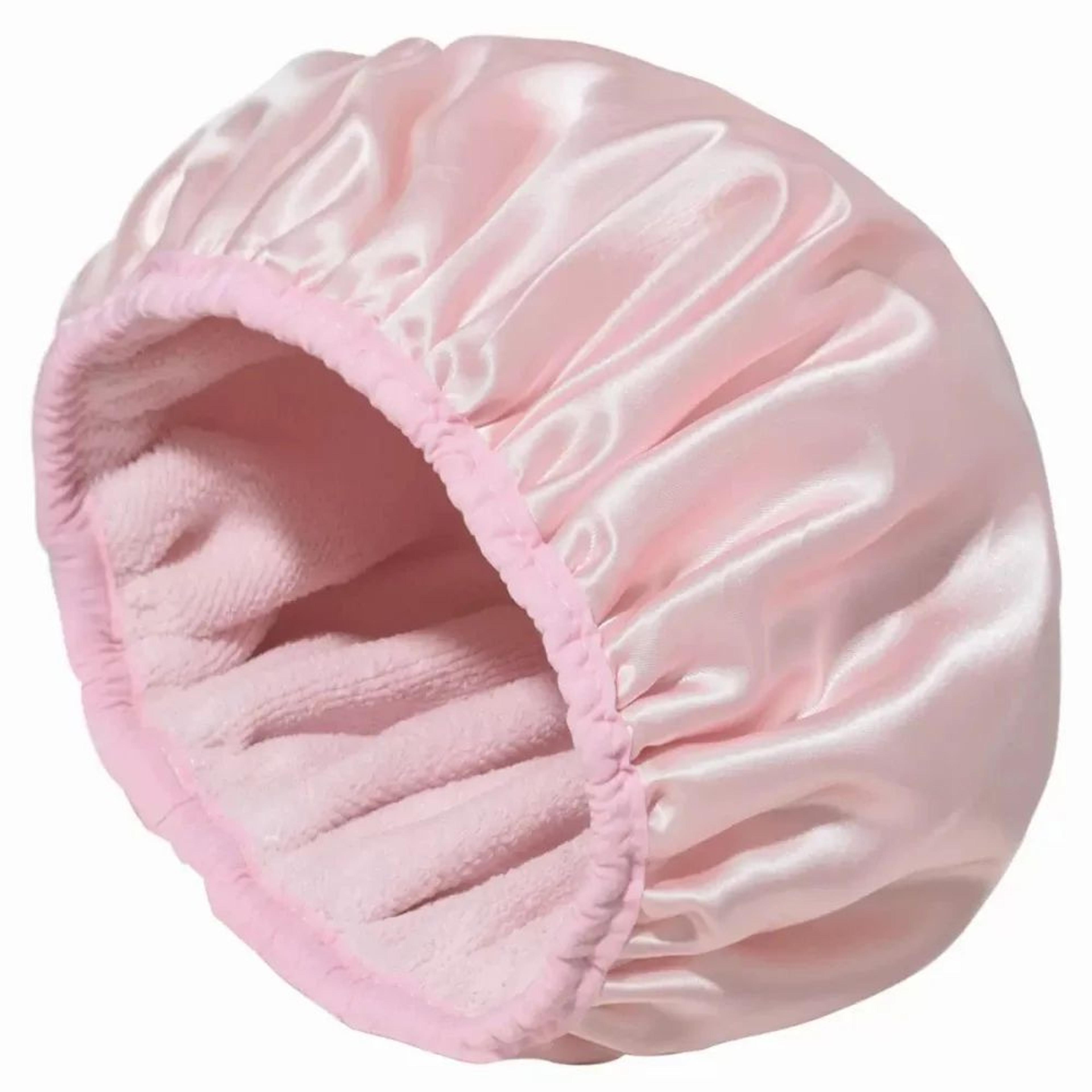 Reusable Waterproof Satin Shower Cap 8