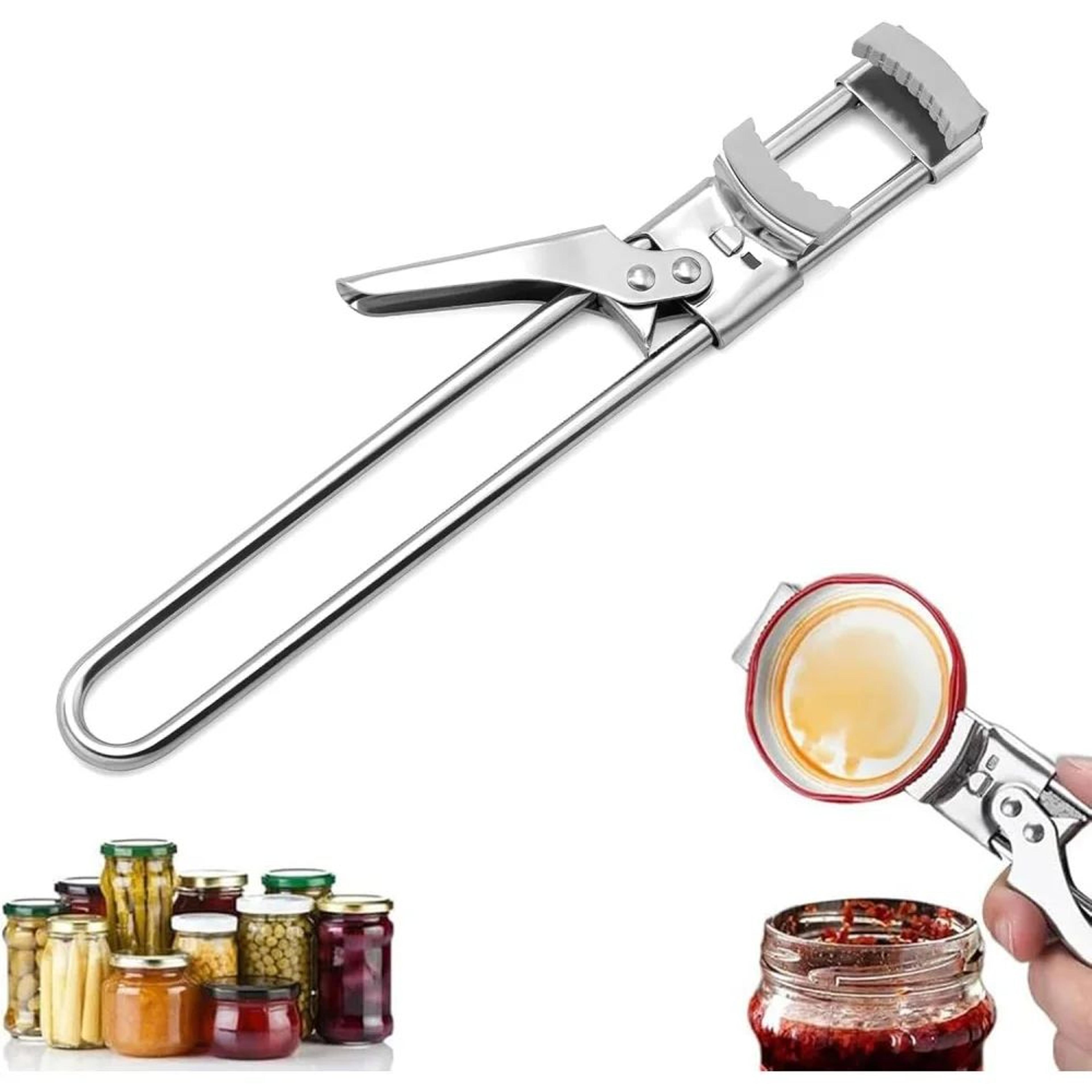 Adjustable Stainless Steel Jar Lid Opener 0