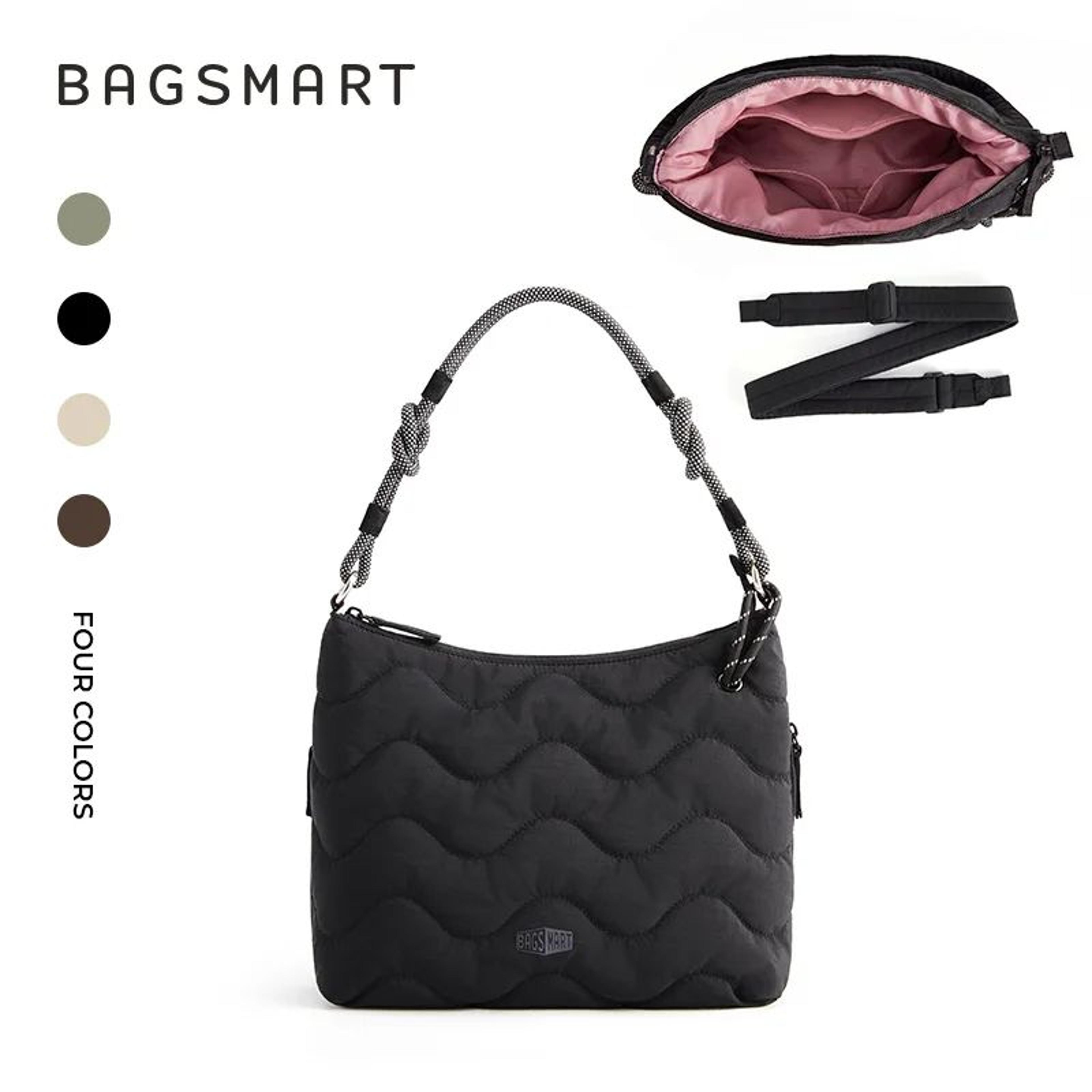 BAGSMART Lightweight Multi Pocket Shoulder Bag 6