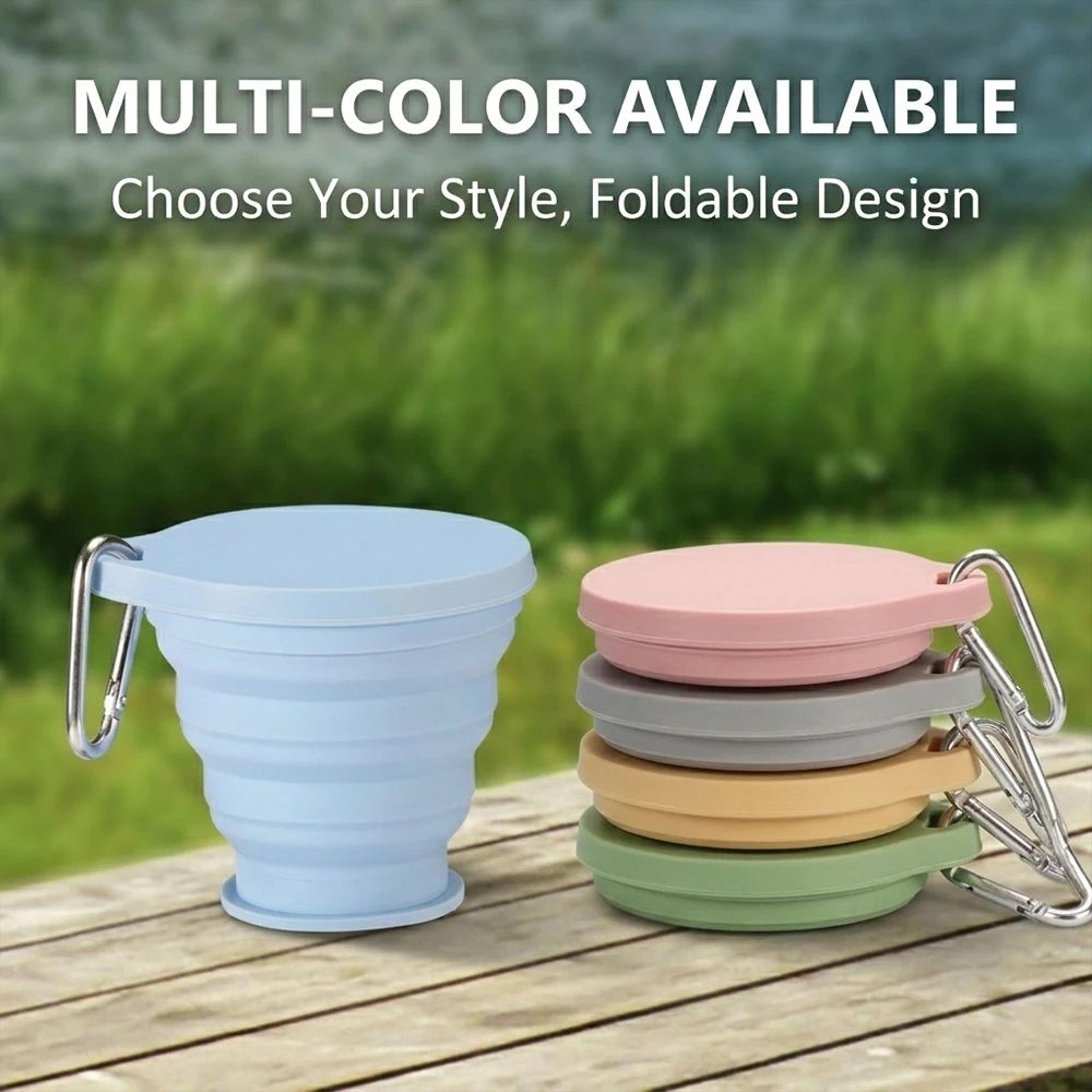350ml Collapsible Silicone Travel Cup 1