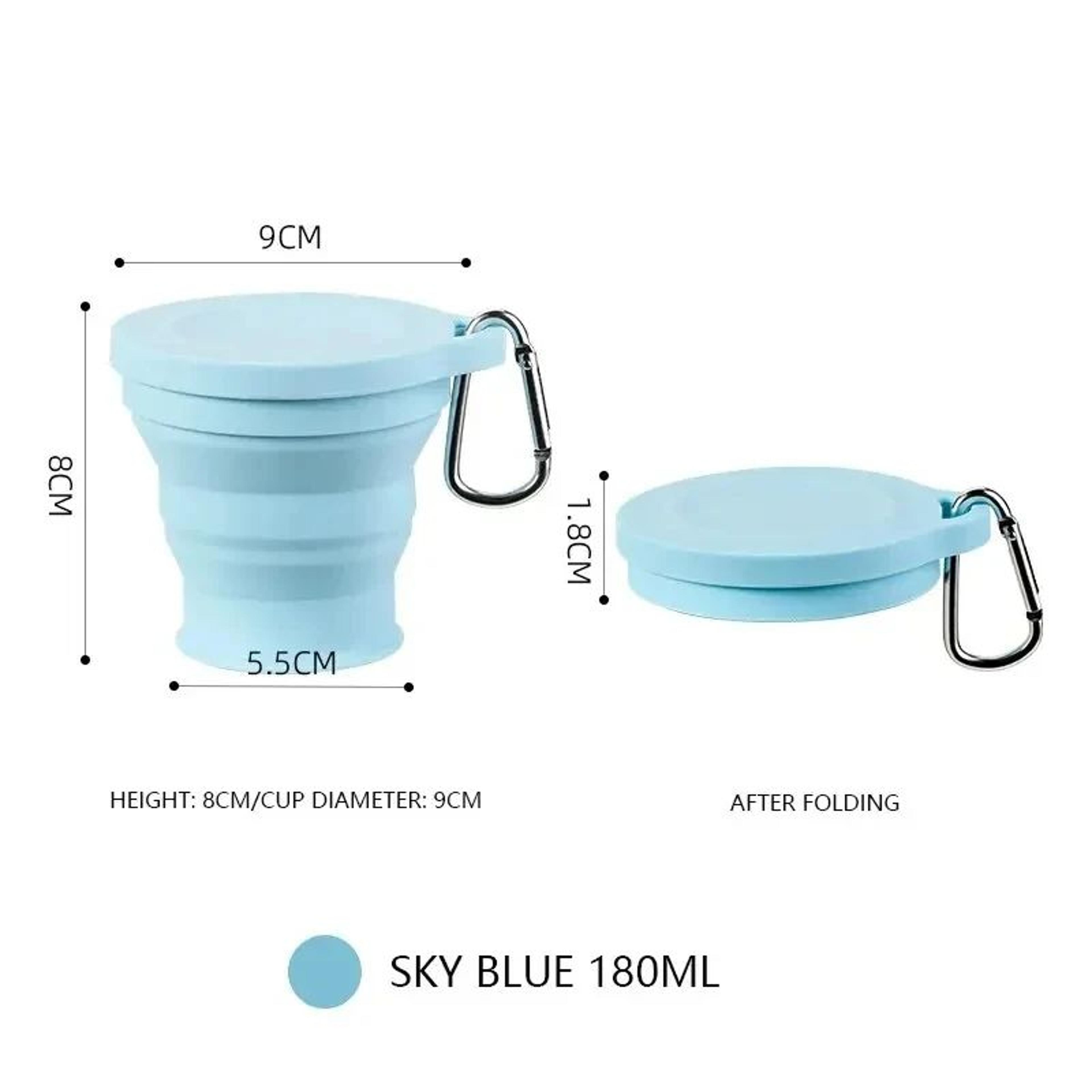 350ml Collapsible Silicone Travel Cup 6