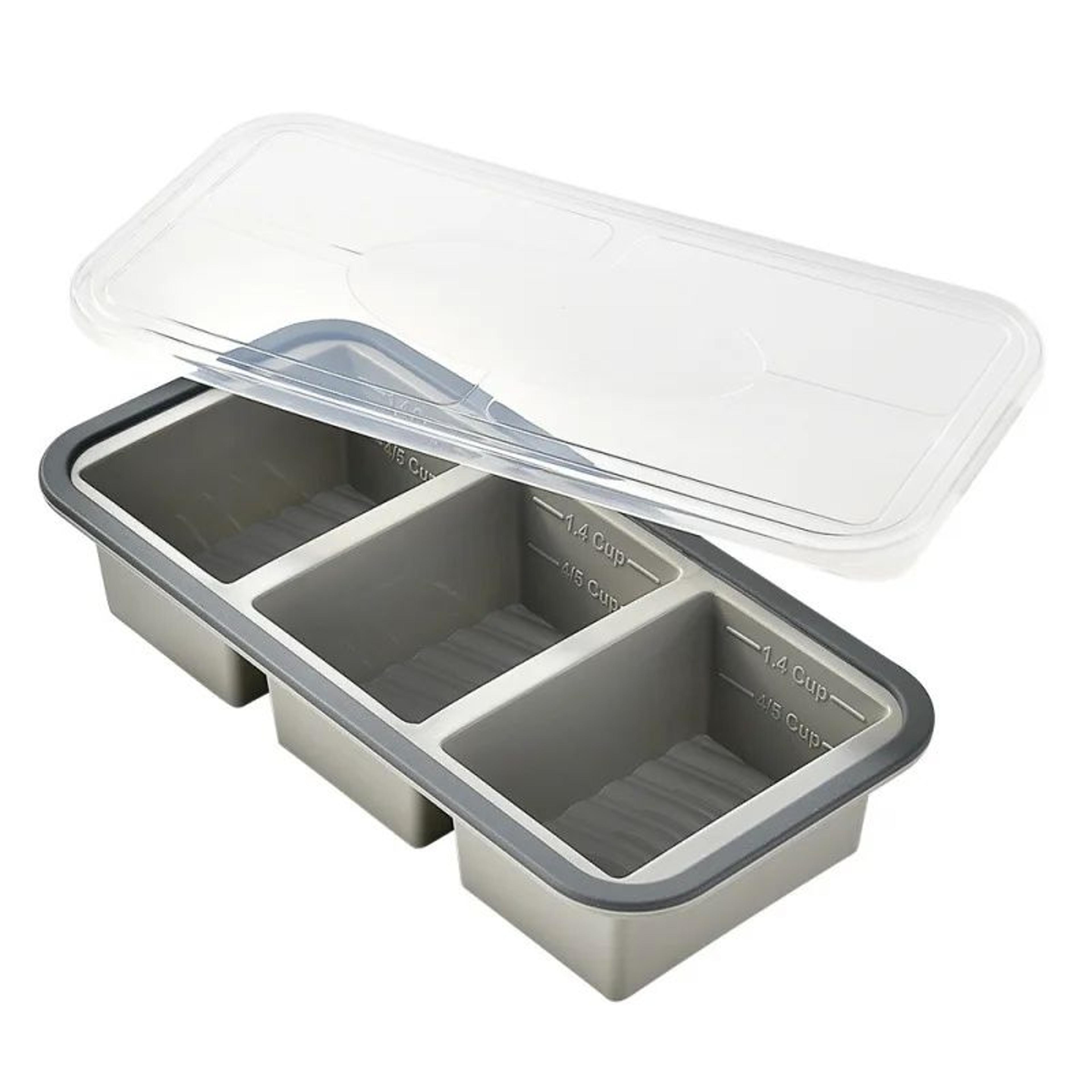 Silicone Soup Freezer Tray With Lid 10