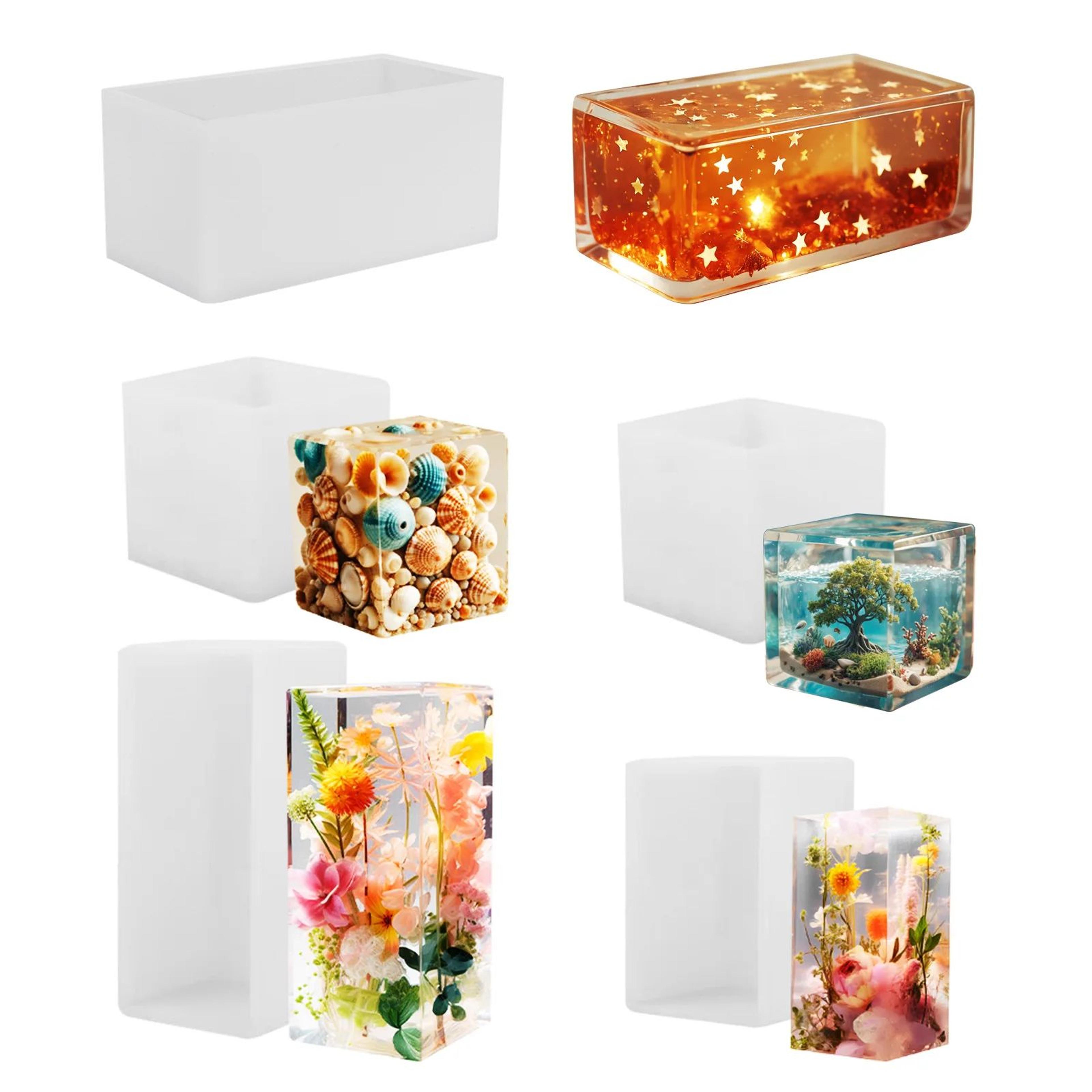 Rectangular Silicone Epoxy Resin Mold 2