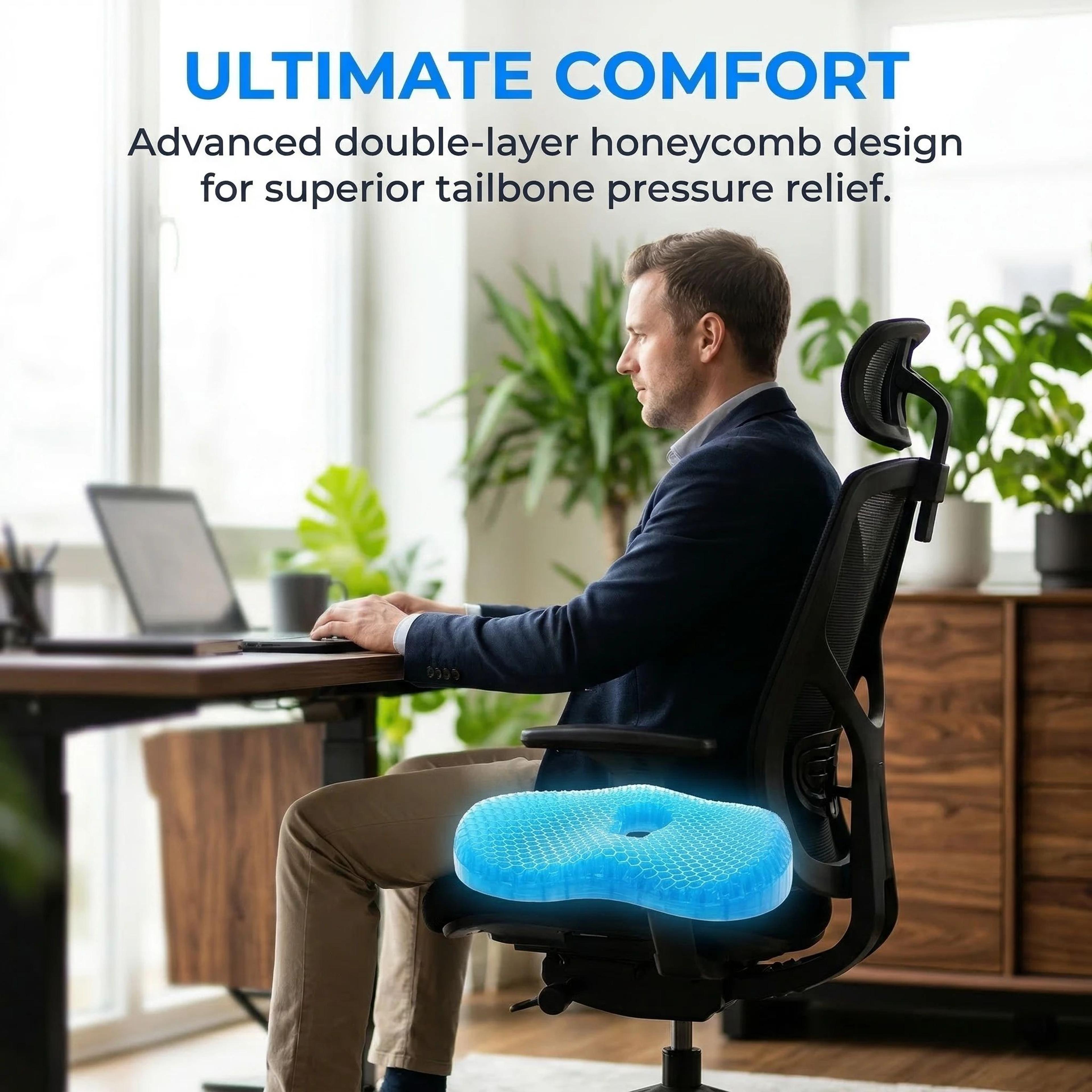 Thickened U Shape Gel Seat Cushion 4