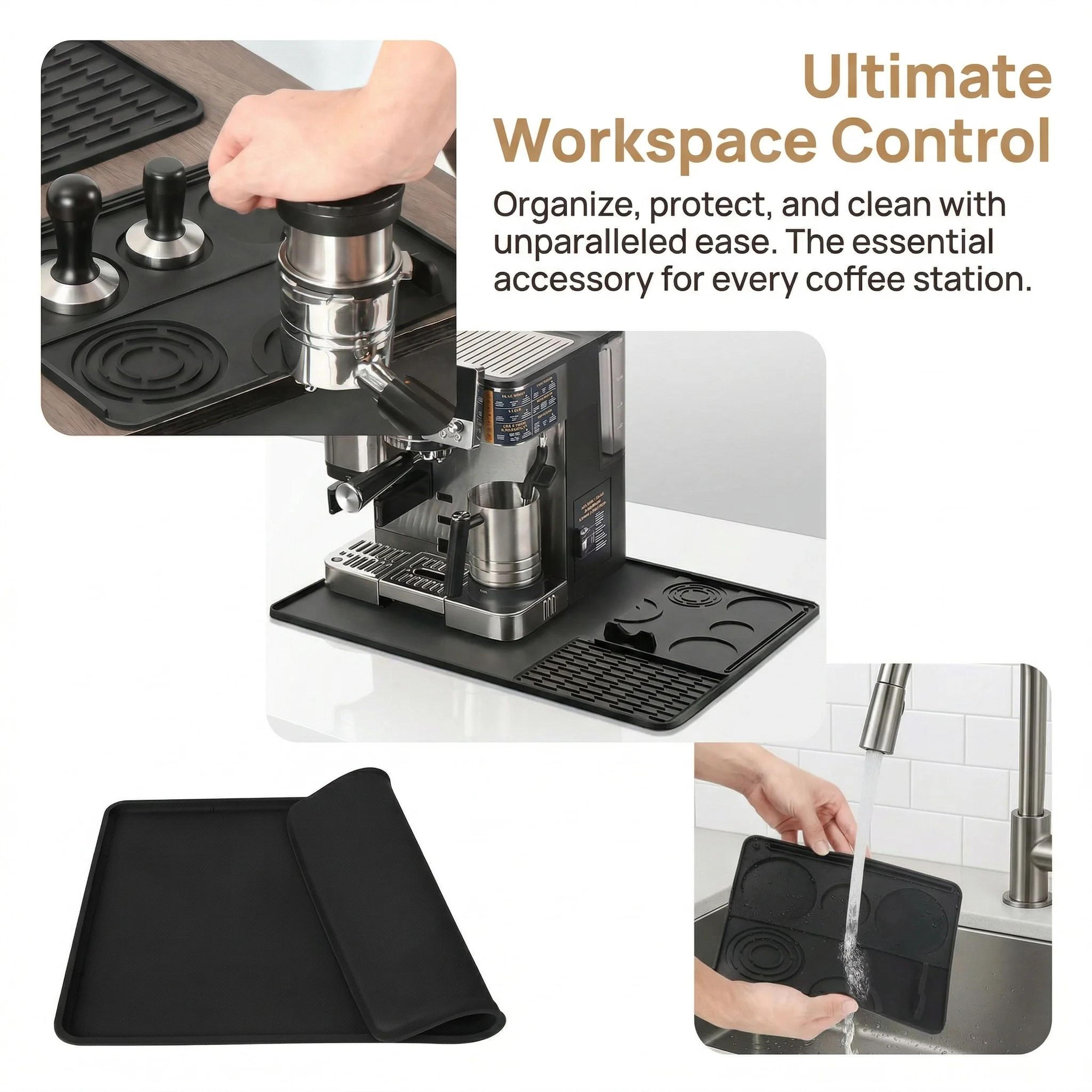 3 In 1 Silicone Coffee Maker Mat Set 3