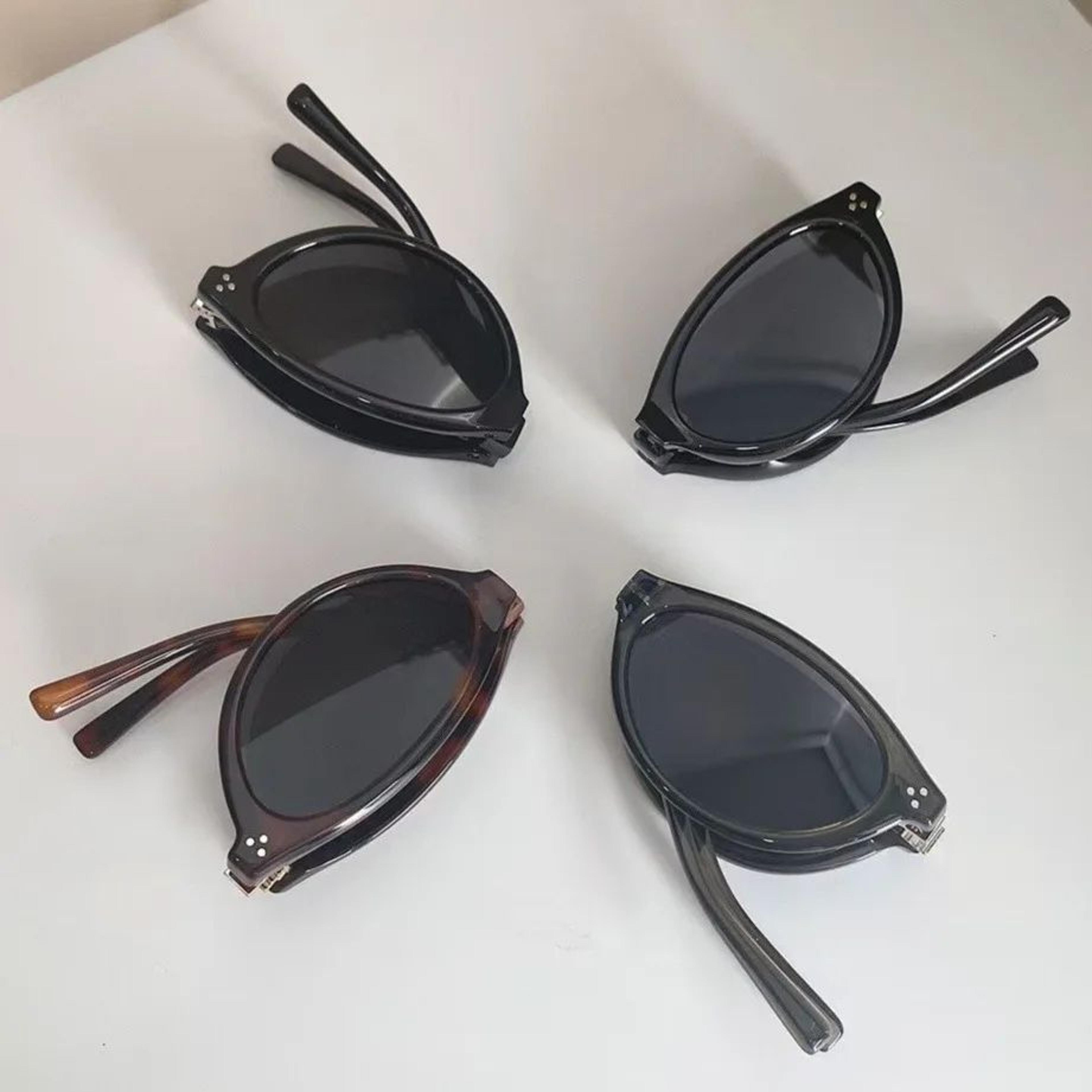 Retro Cat Eye Foldable Sunglasses 5