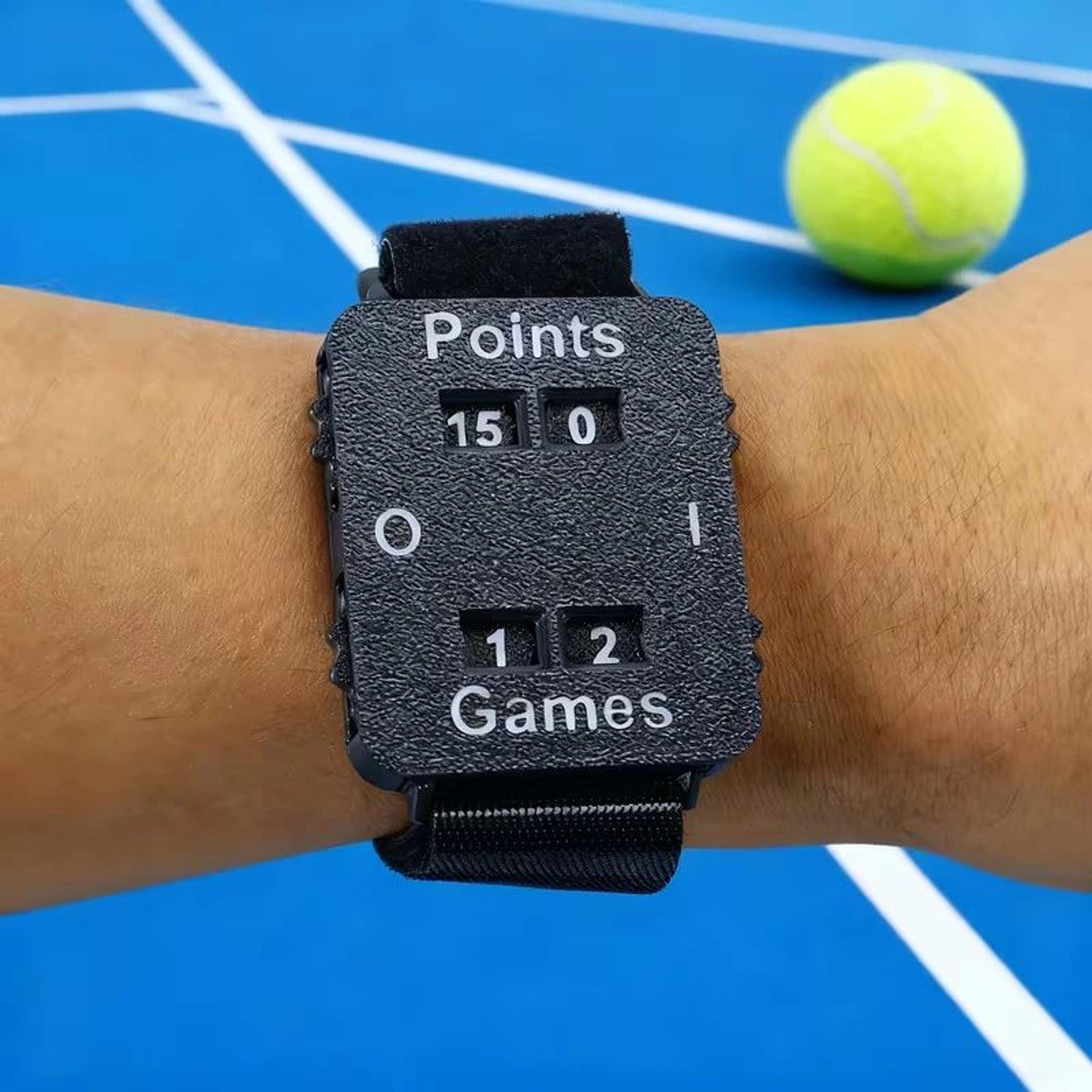 portable sports scorer wristband