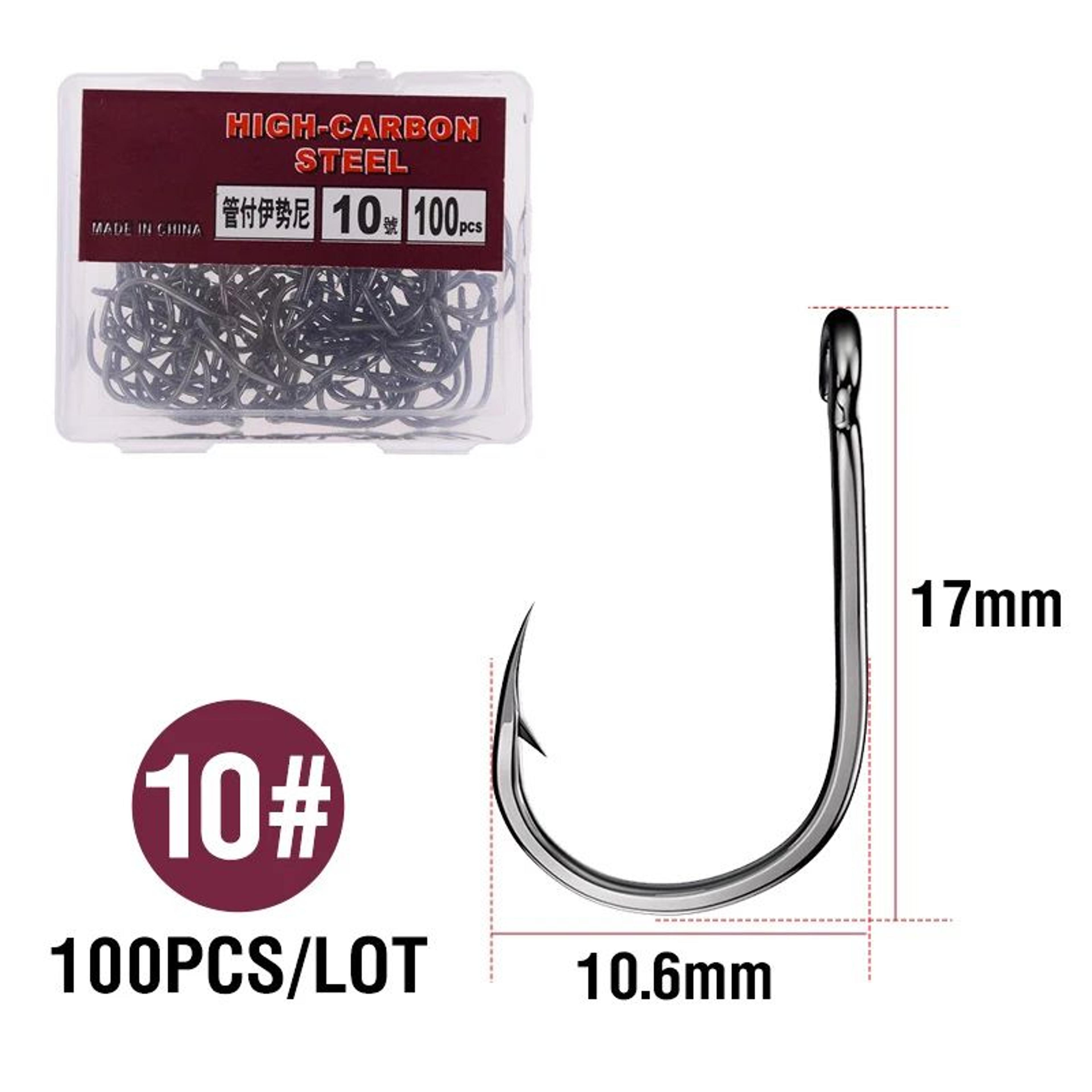 High Carbon Steel Circle Fishing Hooks 3