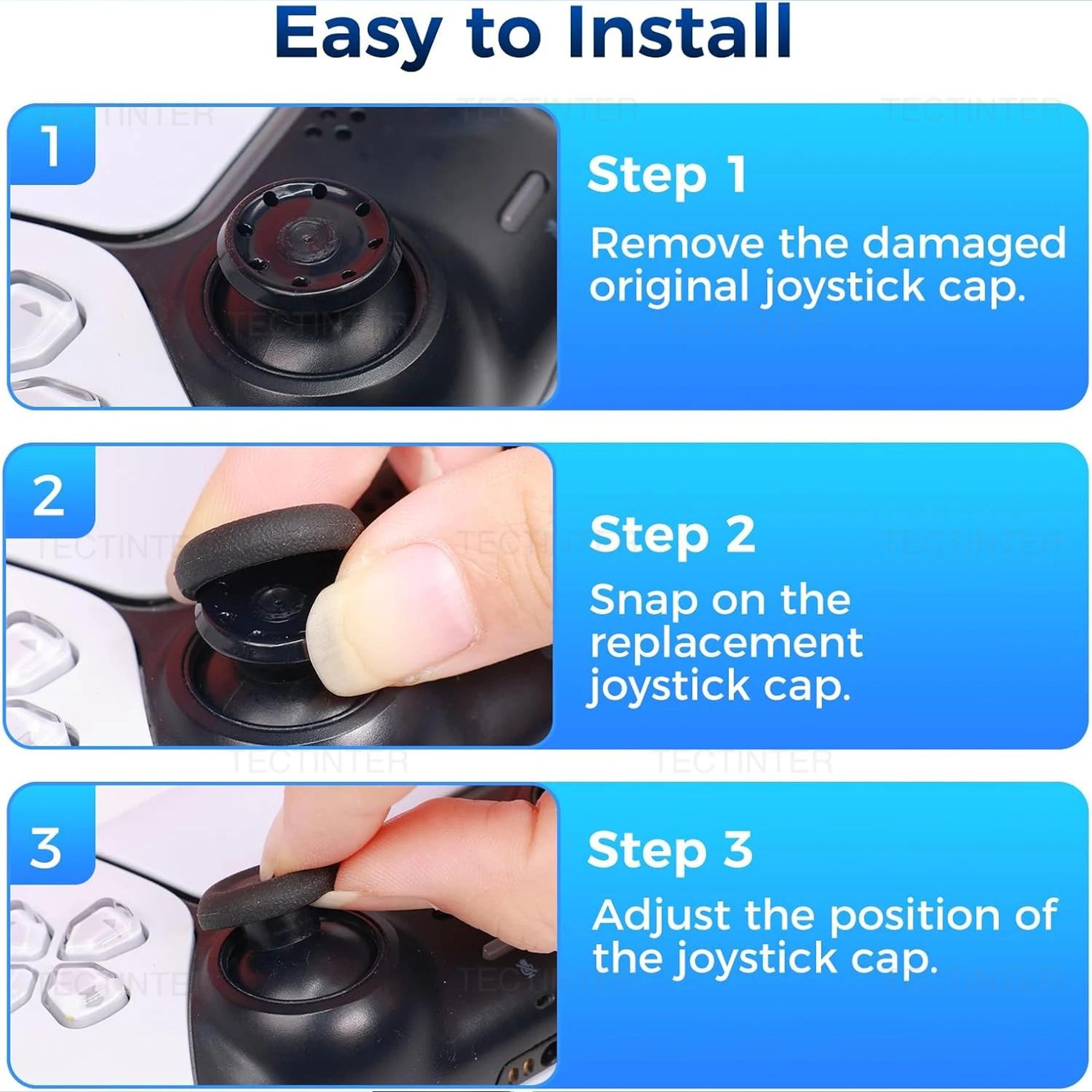 PS5 PS4 Replacement Controller Thumbstick Caps 4